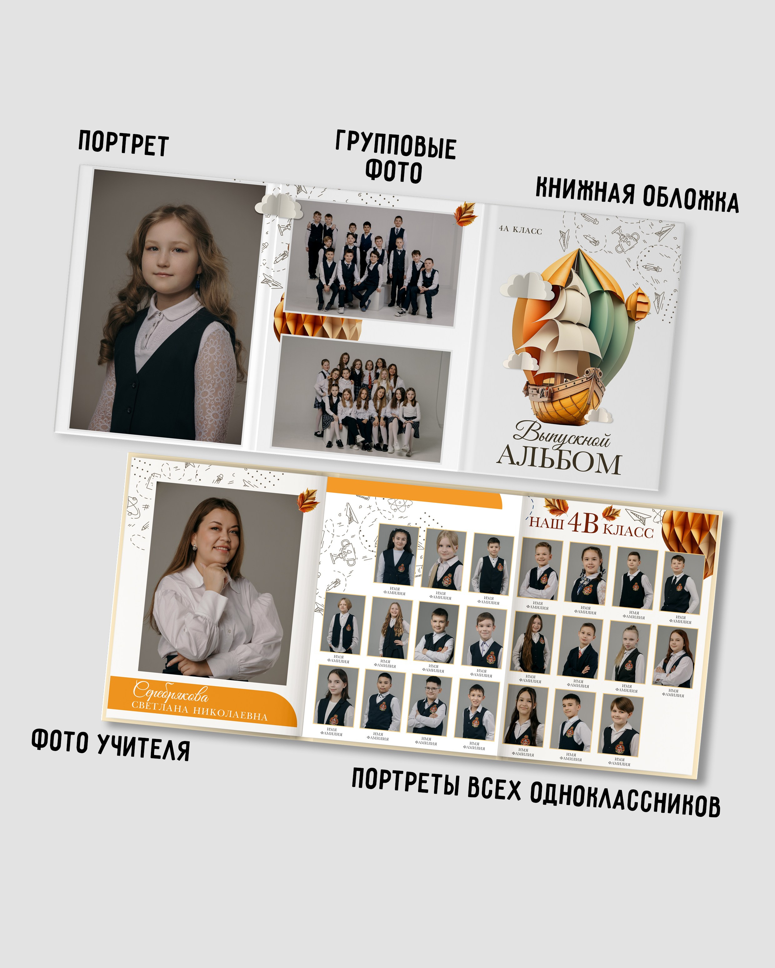 Начальная школа. Выпускной альбом