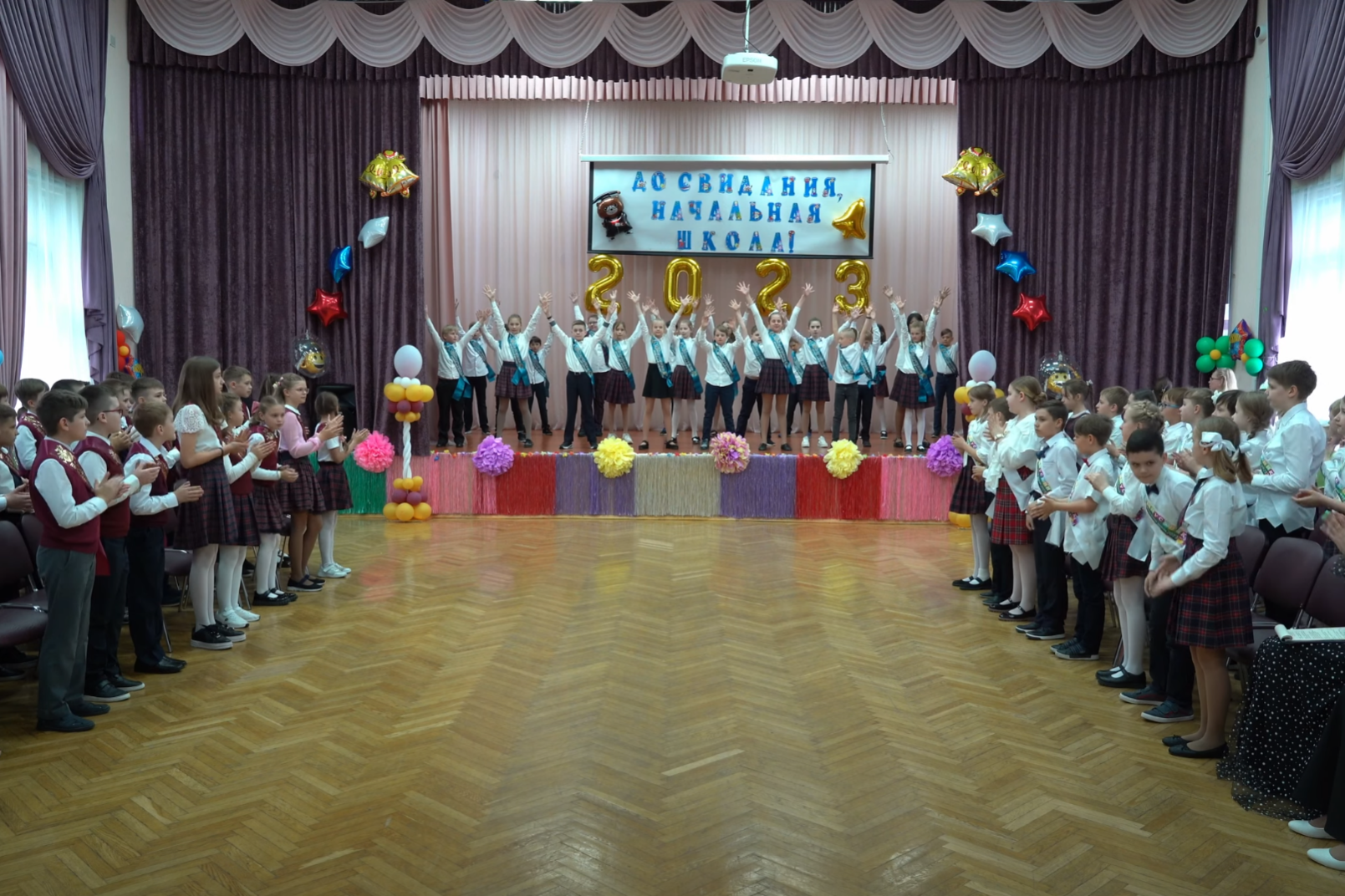 Видеосъёмка выпускной в детском саду, школе, последний звонок. «Студия DRONAVT`s» — видеосъёмка и фотография г. Москва