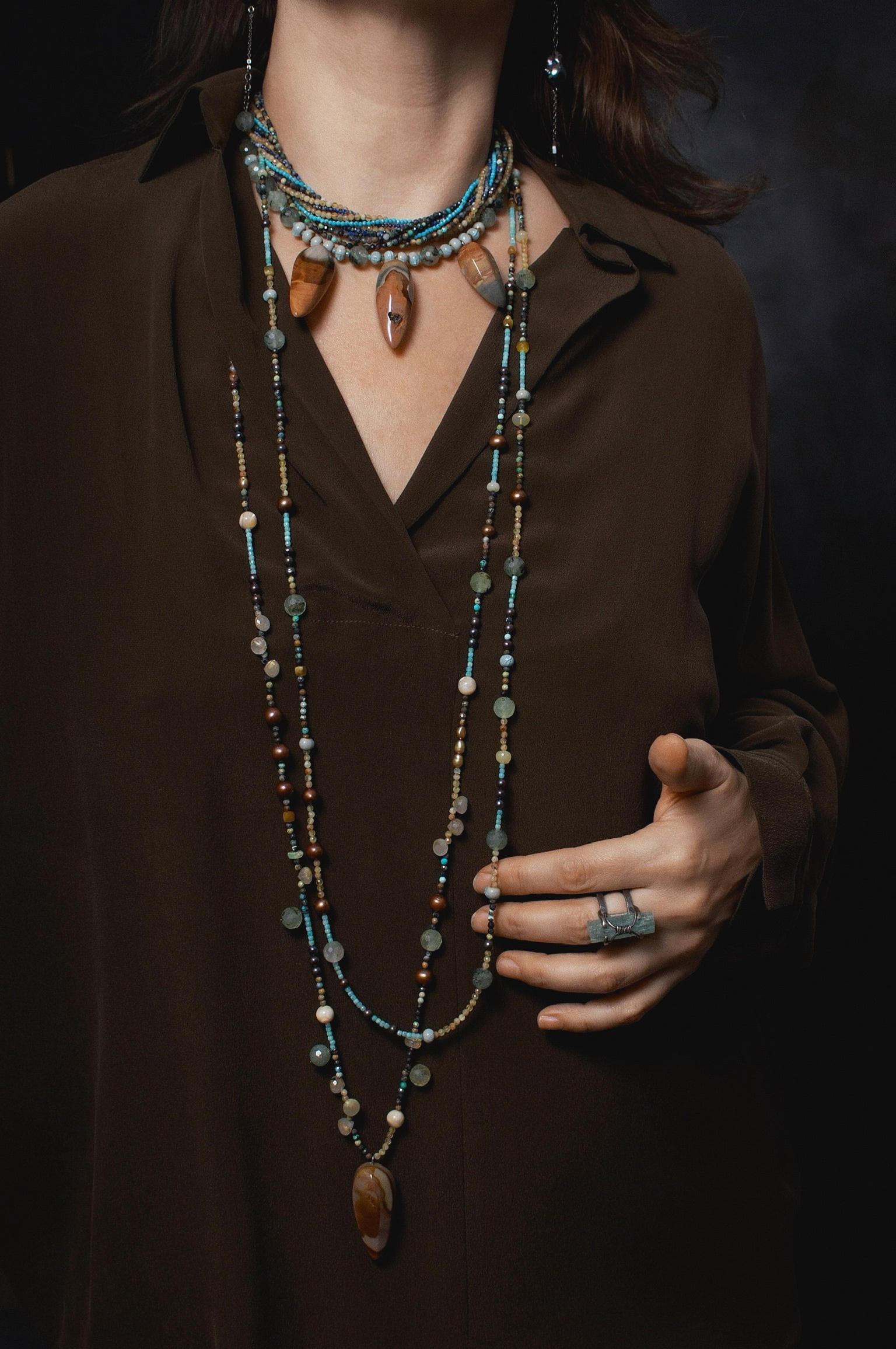 FLOW — авторская коллекция украшений Евгении Миловидовой. EUGENIKA JEWELS — Идеальные украшения для избранных