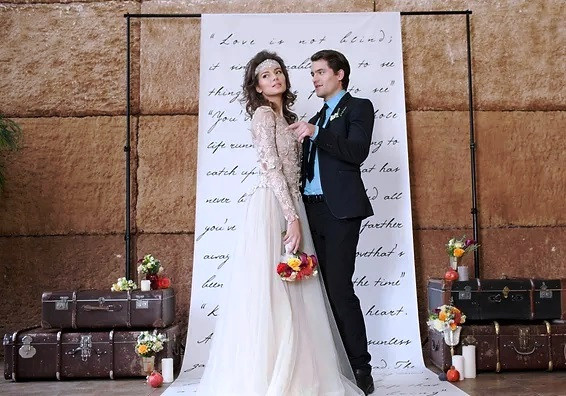 Свадебная фотозона. Студия праздничного декора