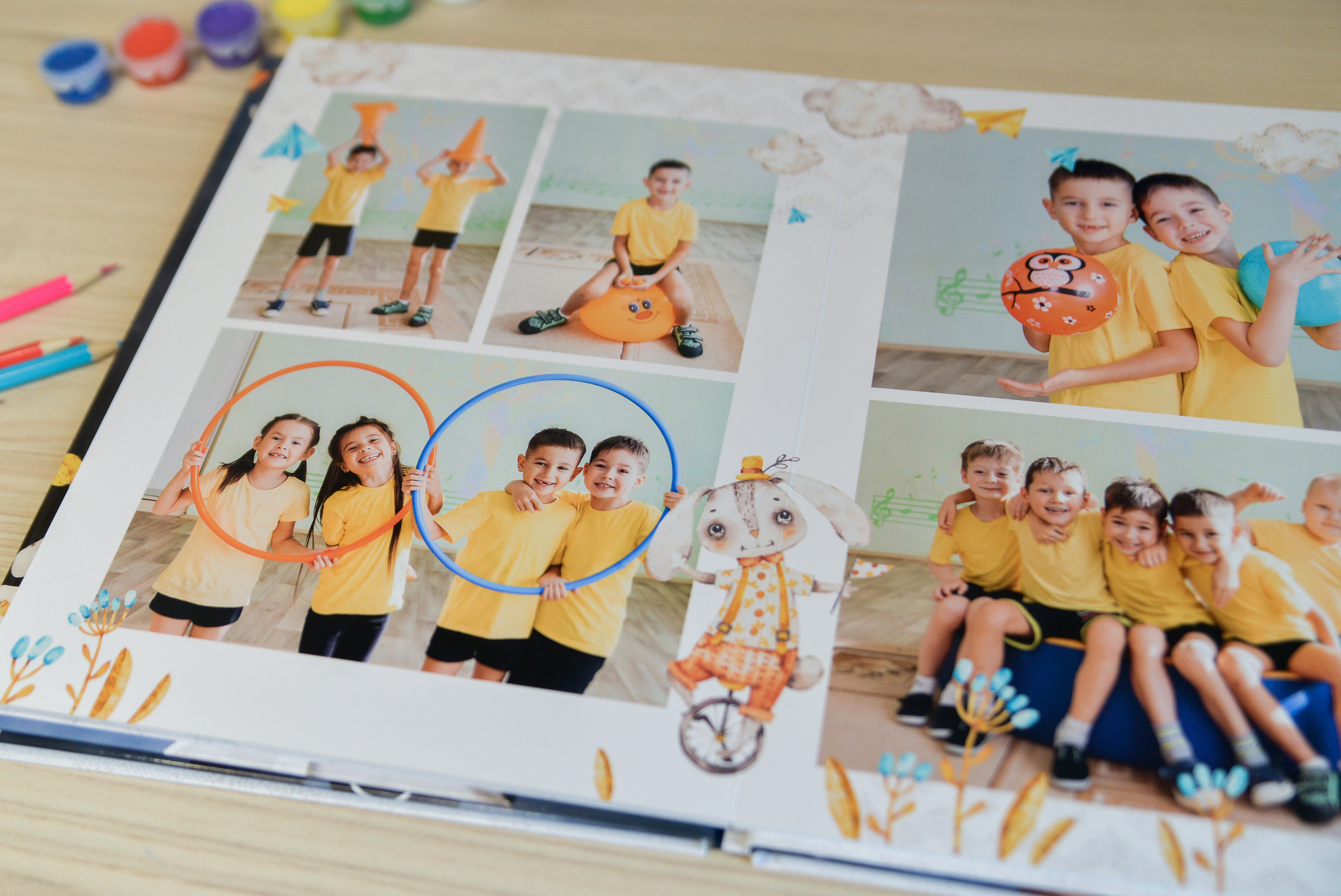 Сюжеты для альбомов (детский сад). Современные выпускные альбомы. Воткинск