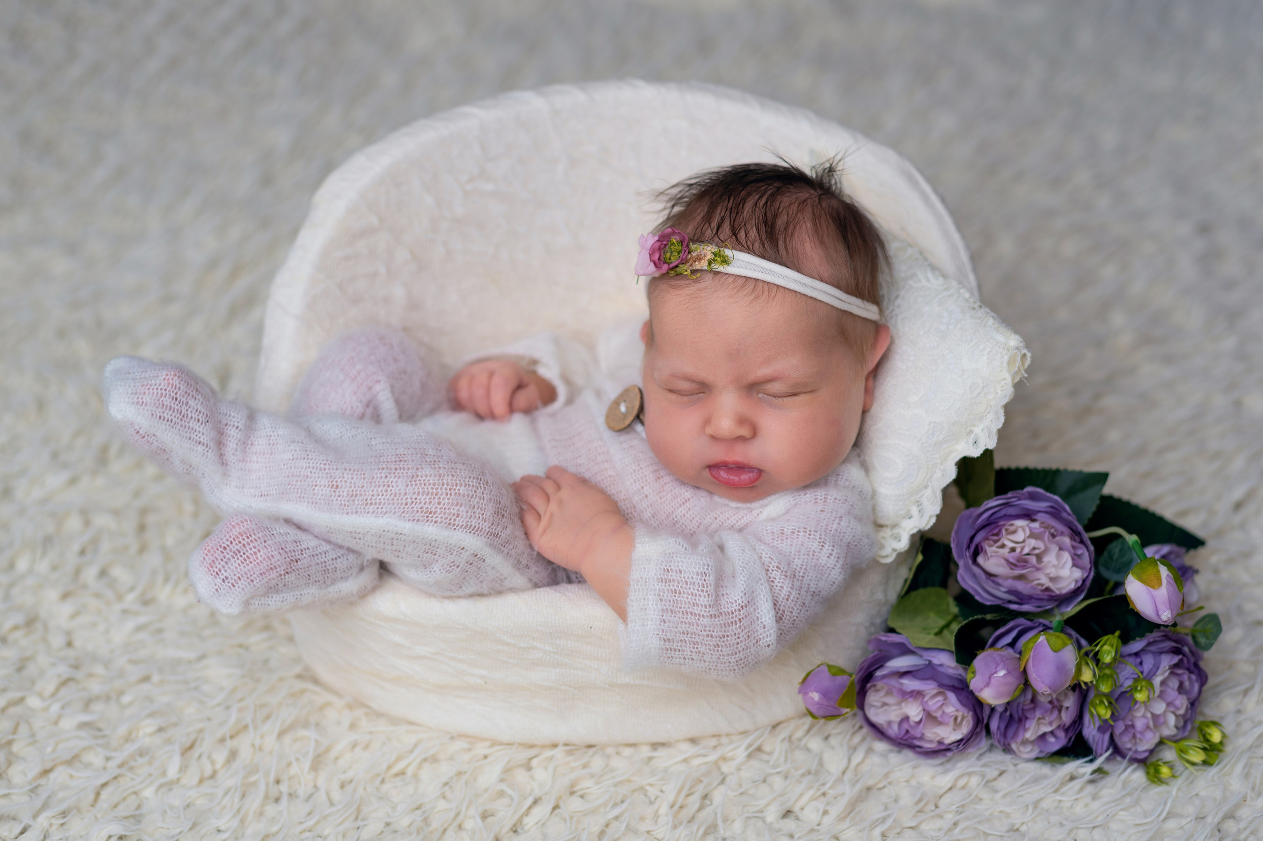 Гардероб девочки. Фотограф новорожденных в Екатеринбурге Анастасия Карманова