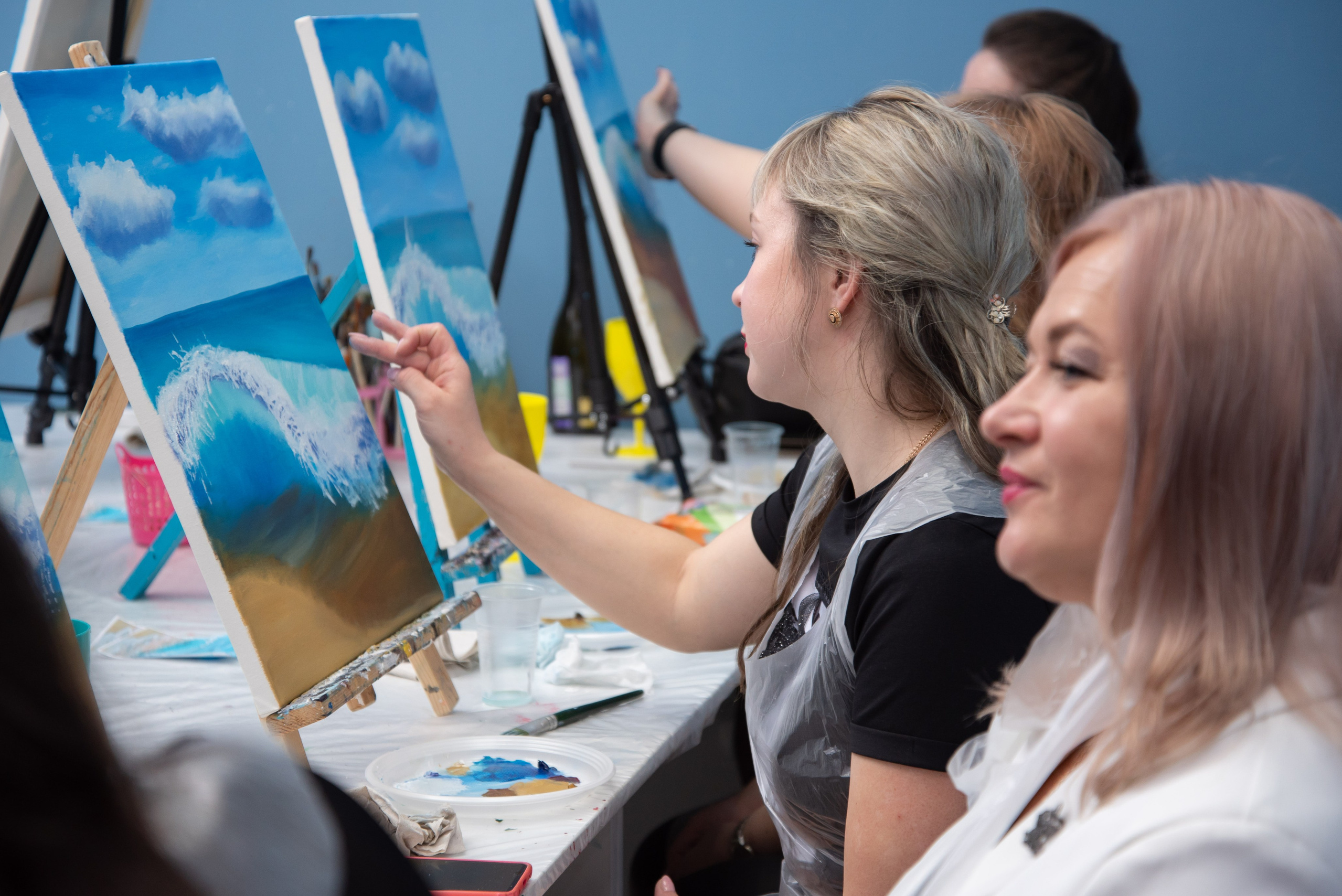 Мастер классы Арт Пати. Фотограф Мальцева Евгения