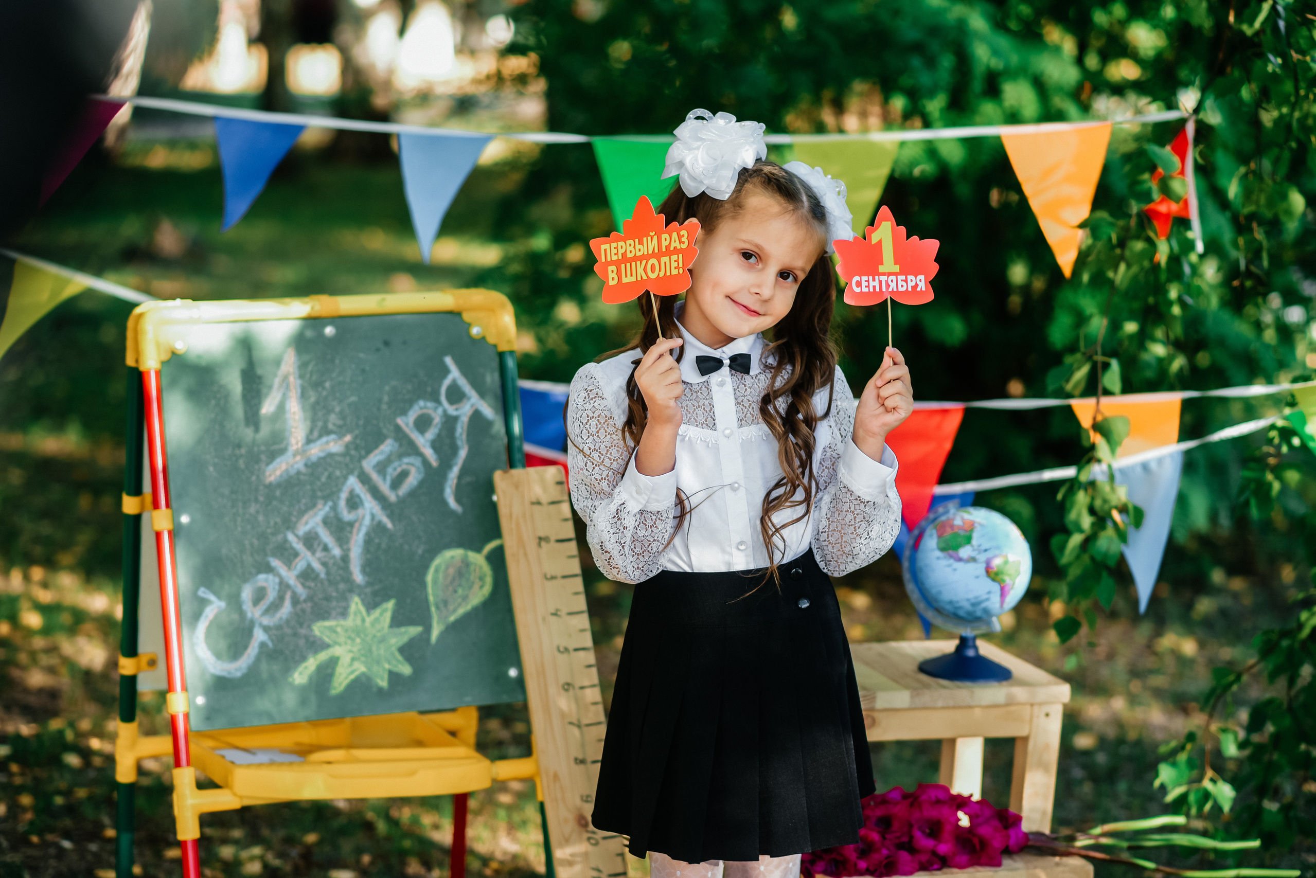 Фотодень «Здравствуй, школа». Семейный фотограф в Барнауле
