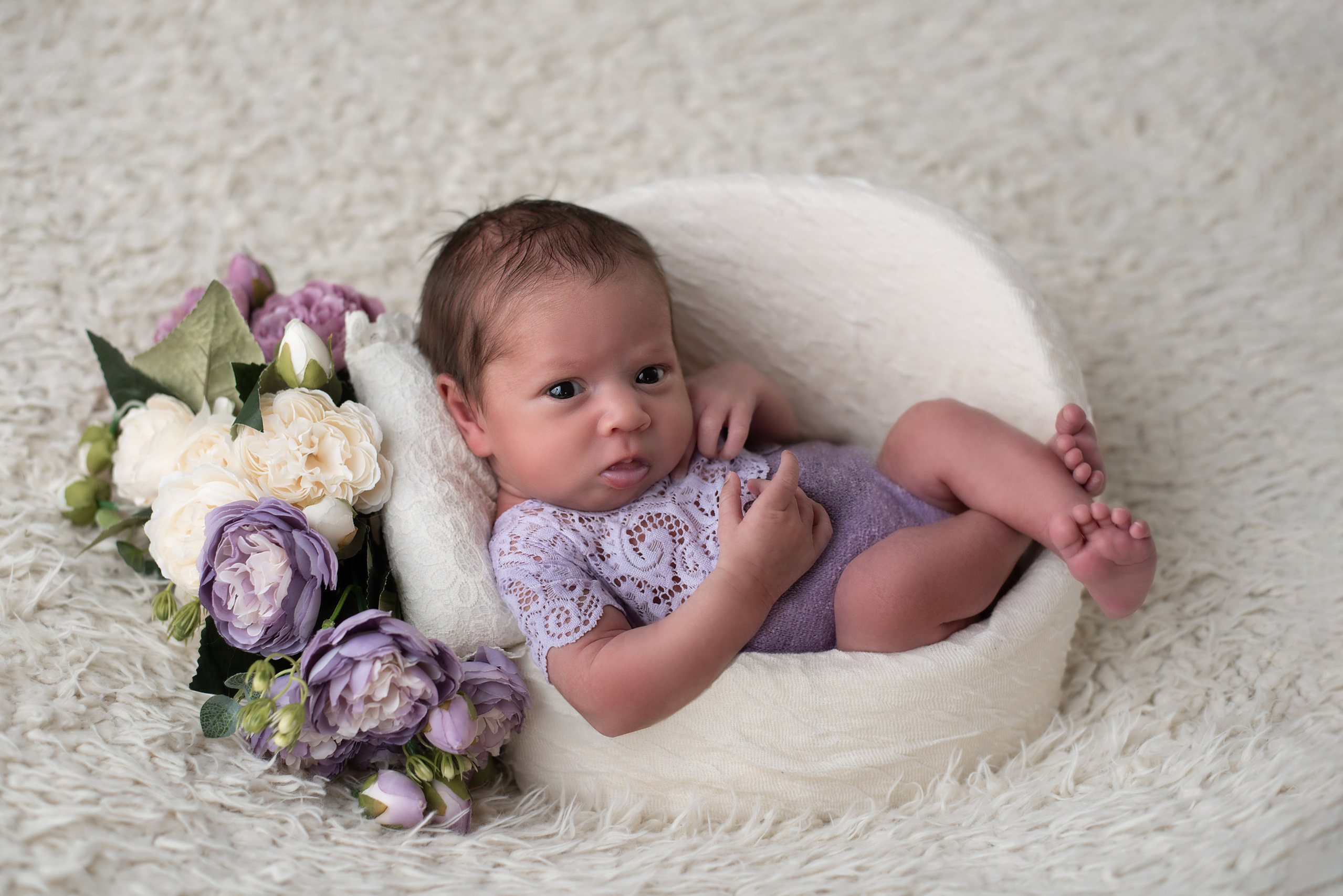 Гардероб девочки. Фотограф новорожденных в Екатеринбурге Анастасия Карманова