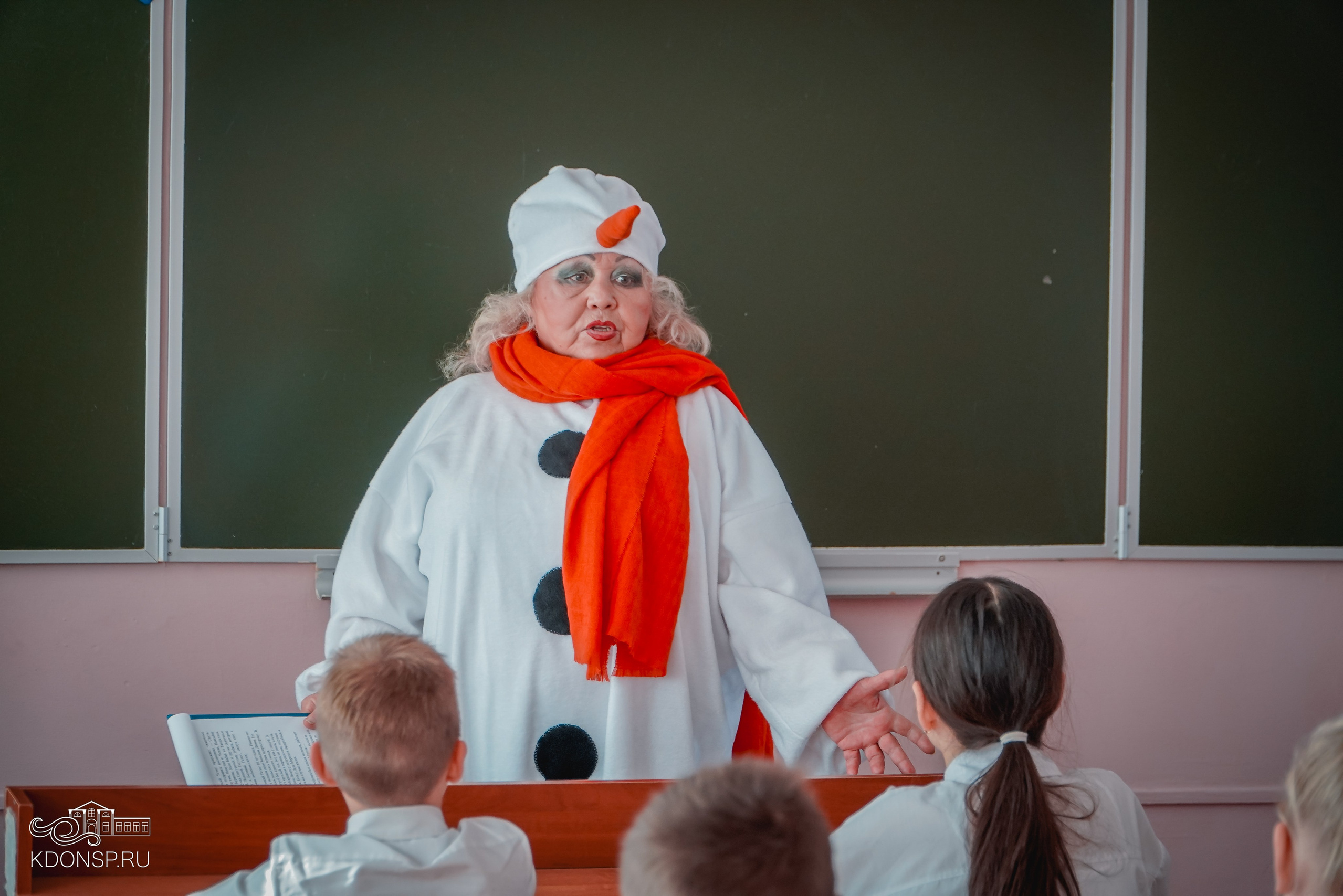 День рождения Деда Мороза. Новотитаровский Дом культуры