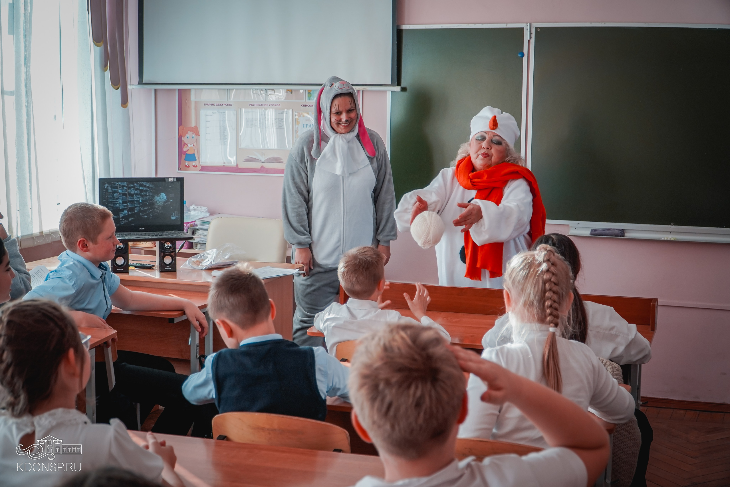 День рождения Деда Мороза. Новотитаровский Дом культуры