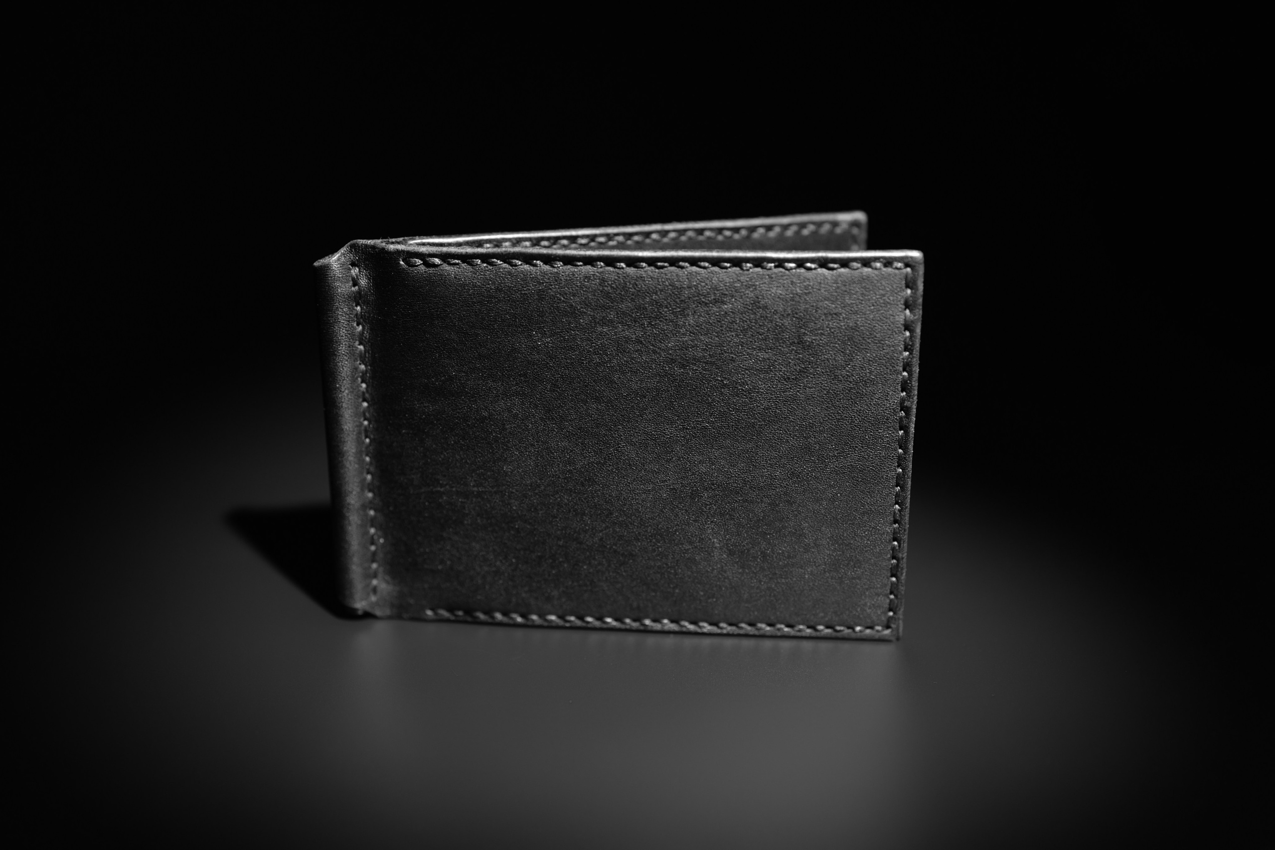 Кожаный кошелек бифолд