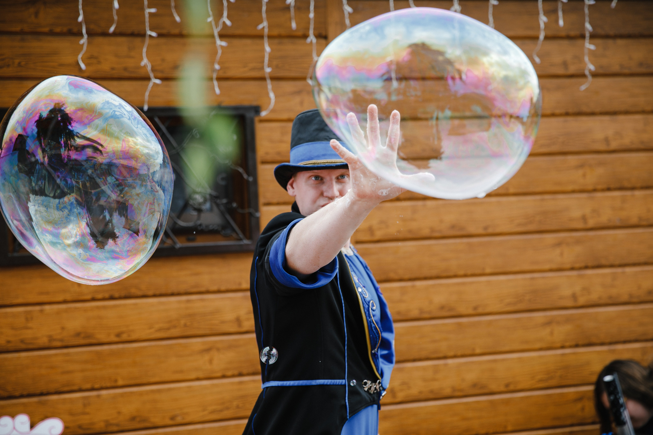 Шоу мыльных пузырей Саратов. Шоу программы Владимира Куликова