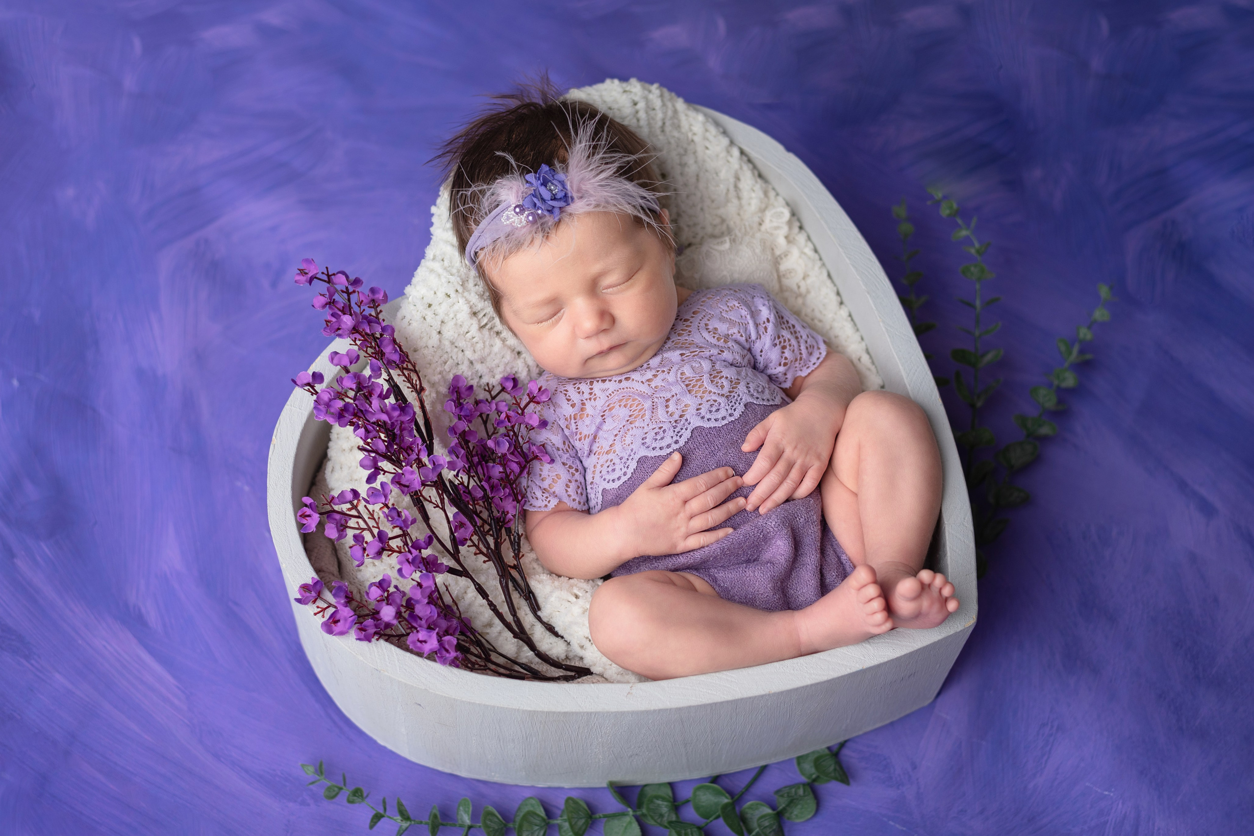 Гардероб девочки. Фотограф новорожденных в Екатеринбурге Анастасия Карманова