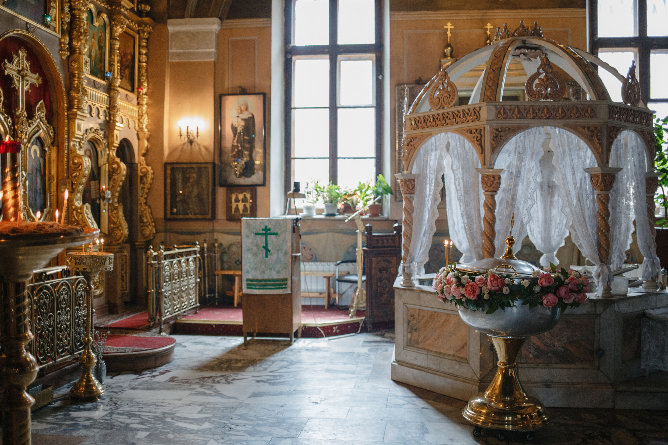 Крещение. Семейный фотограф Николаева Ольга