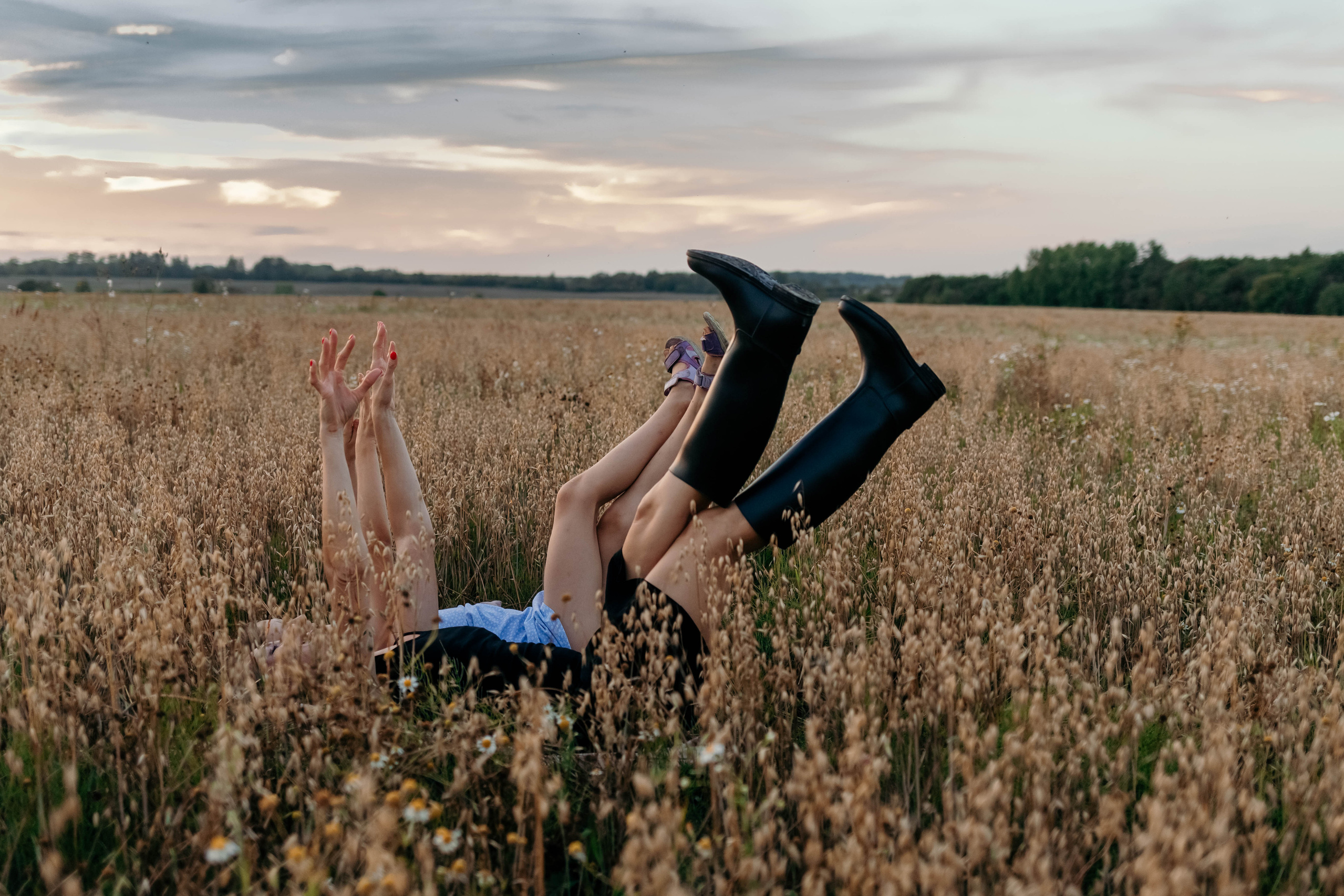 фотосессия в поле, фотограф пушкин, семейная фотосессия