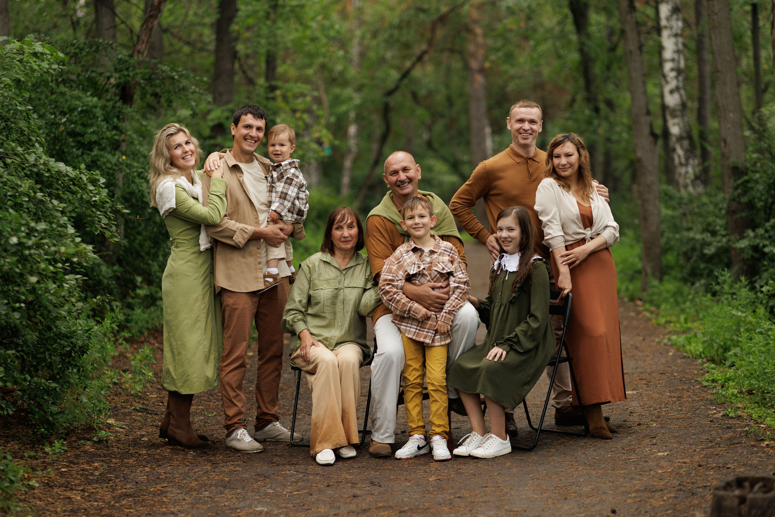Семейная фотосессия на природе Екатеринбург пакет премиальный