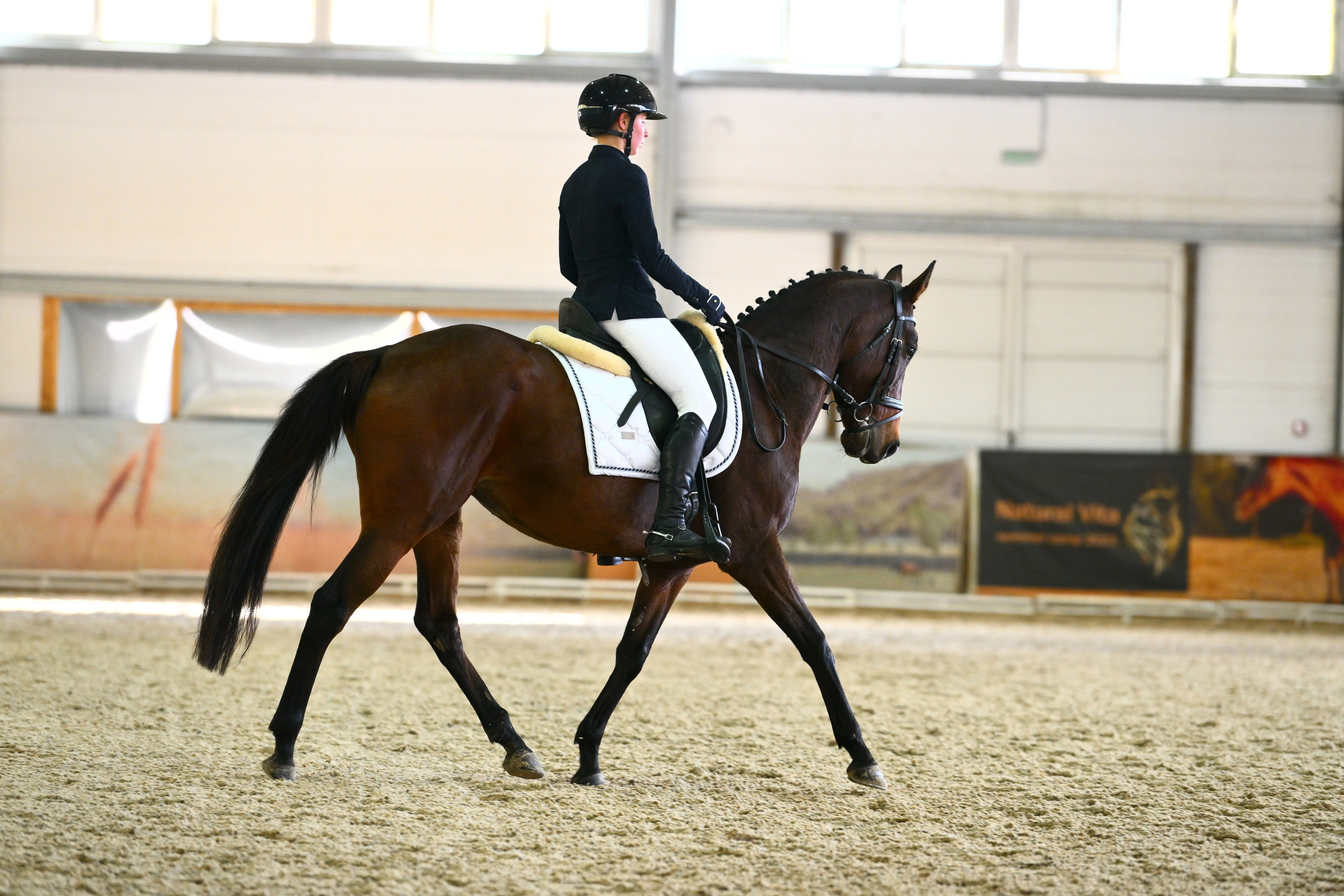 2025.10.12 — КСК ЮНОСТЬ МОСКВЫ (Кузьминки) ВЫЕЗДКА. ТУРНИРНАЯ КОННАЯ ФОТОГРАФИЯ, Руднева Ольга и Евгений Адеев