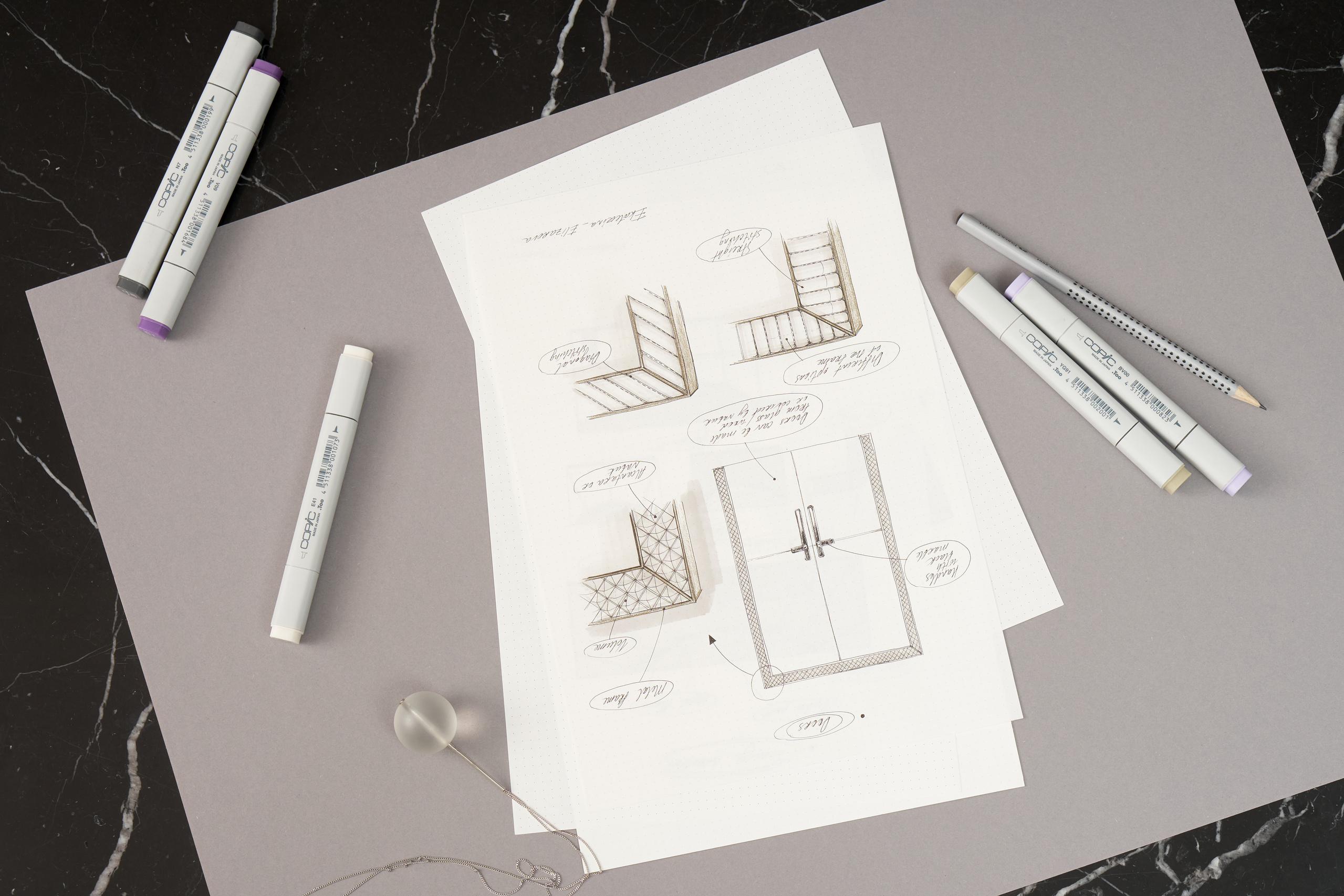 SKETCHES. Elizarova Design Studio