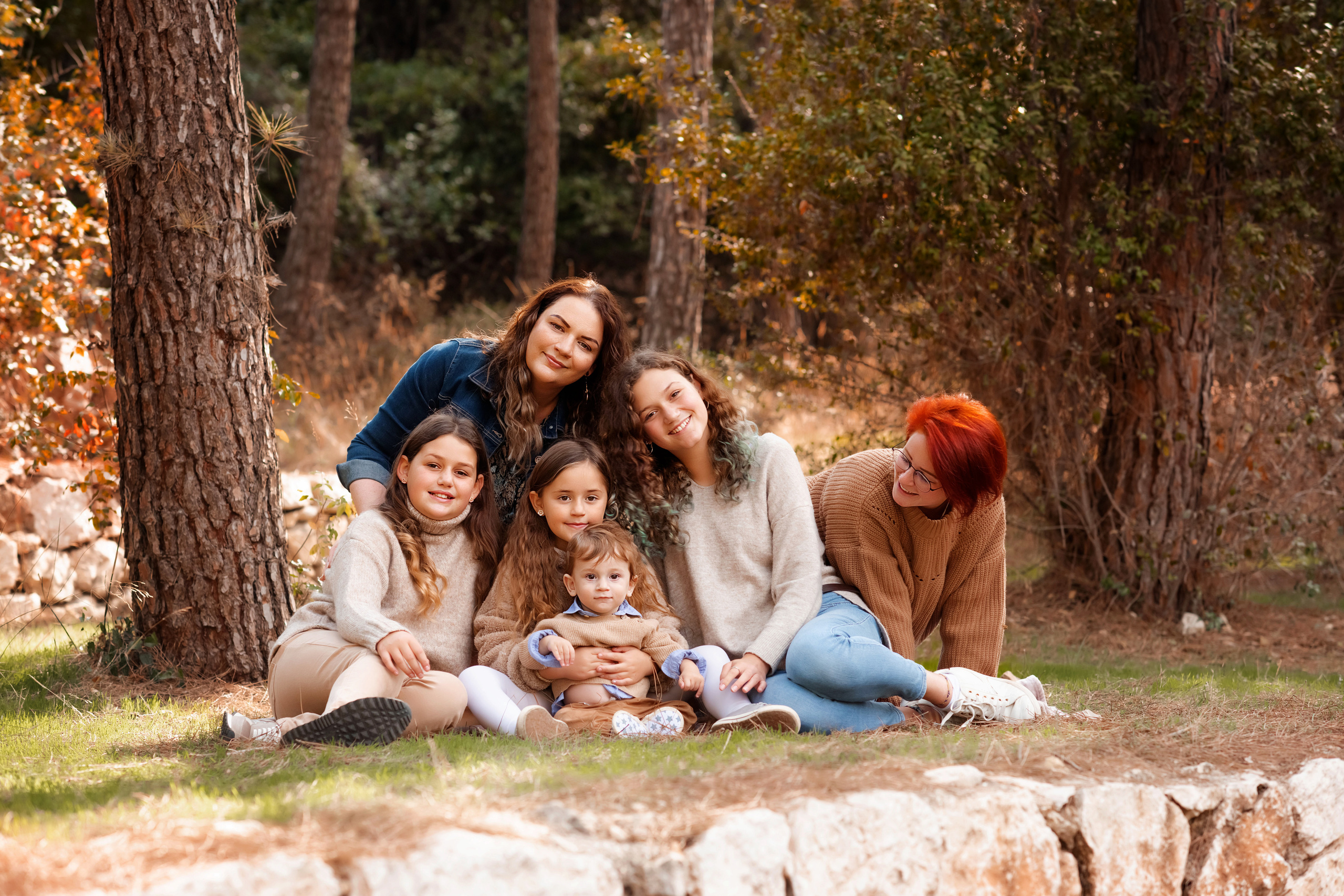 Акция на семейную фотосессию. Профессиональный фотограф. Портрет, семья, дети