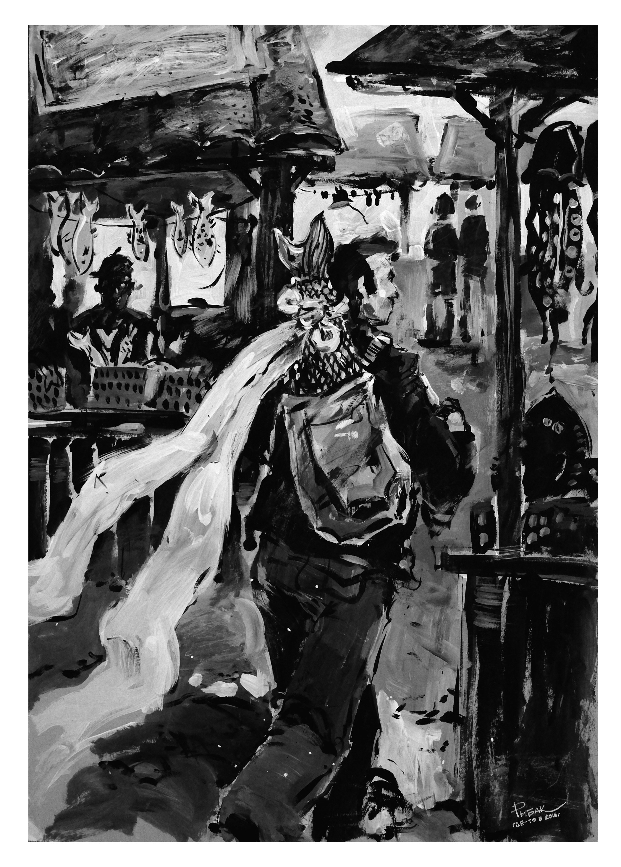 Графика 2016. Художник Рыбак Николай