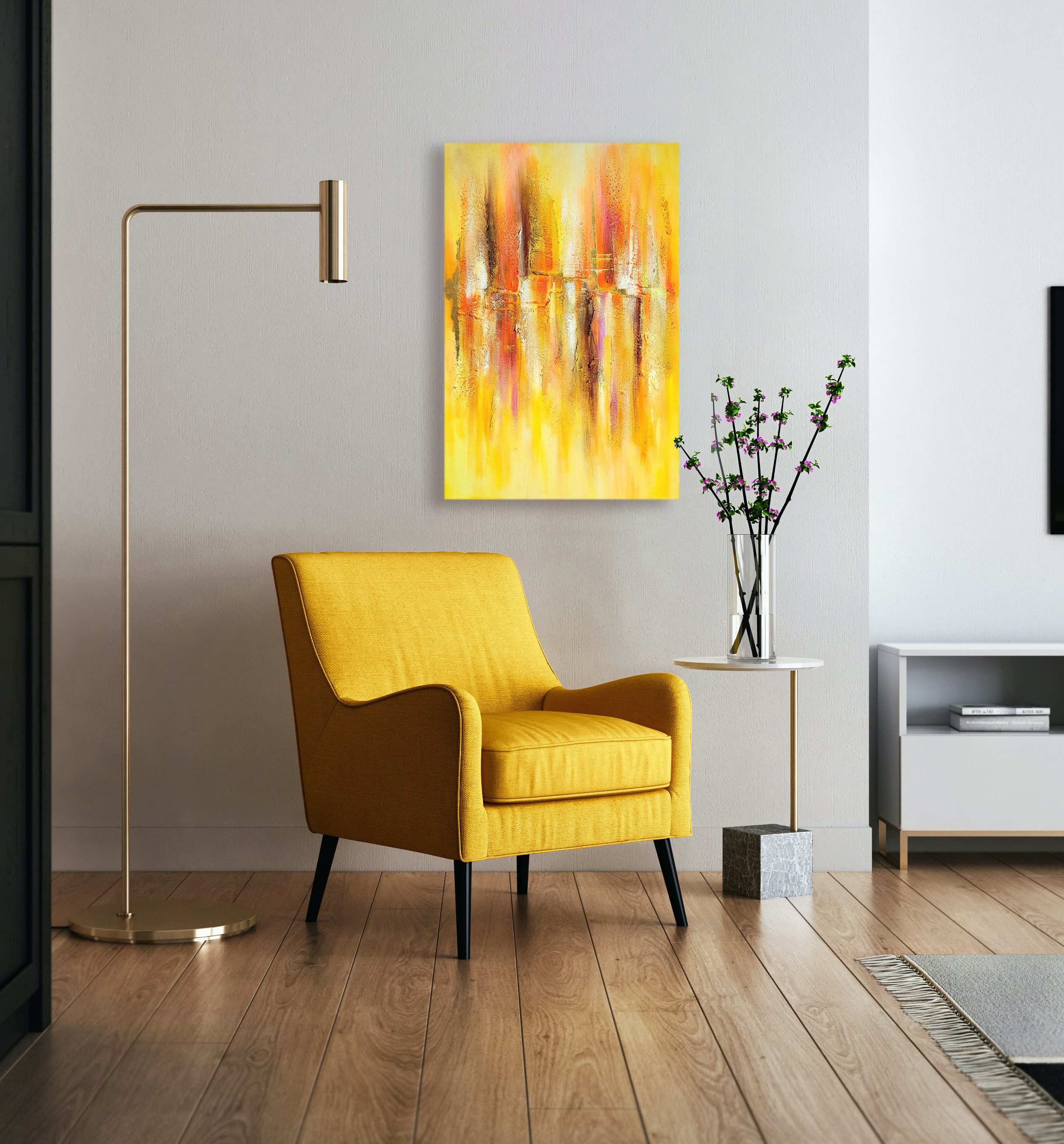 Абстракция № 1. Фактурные картины для интерьера