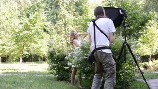 Фотосессия в Москве на природе. Свадебный фотограф Олег Шатохин  Москва и Московской область