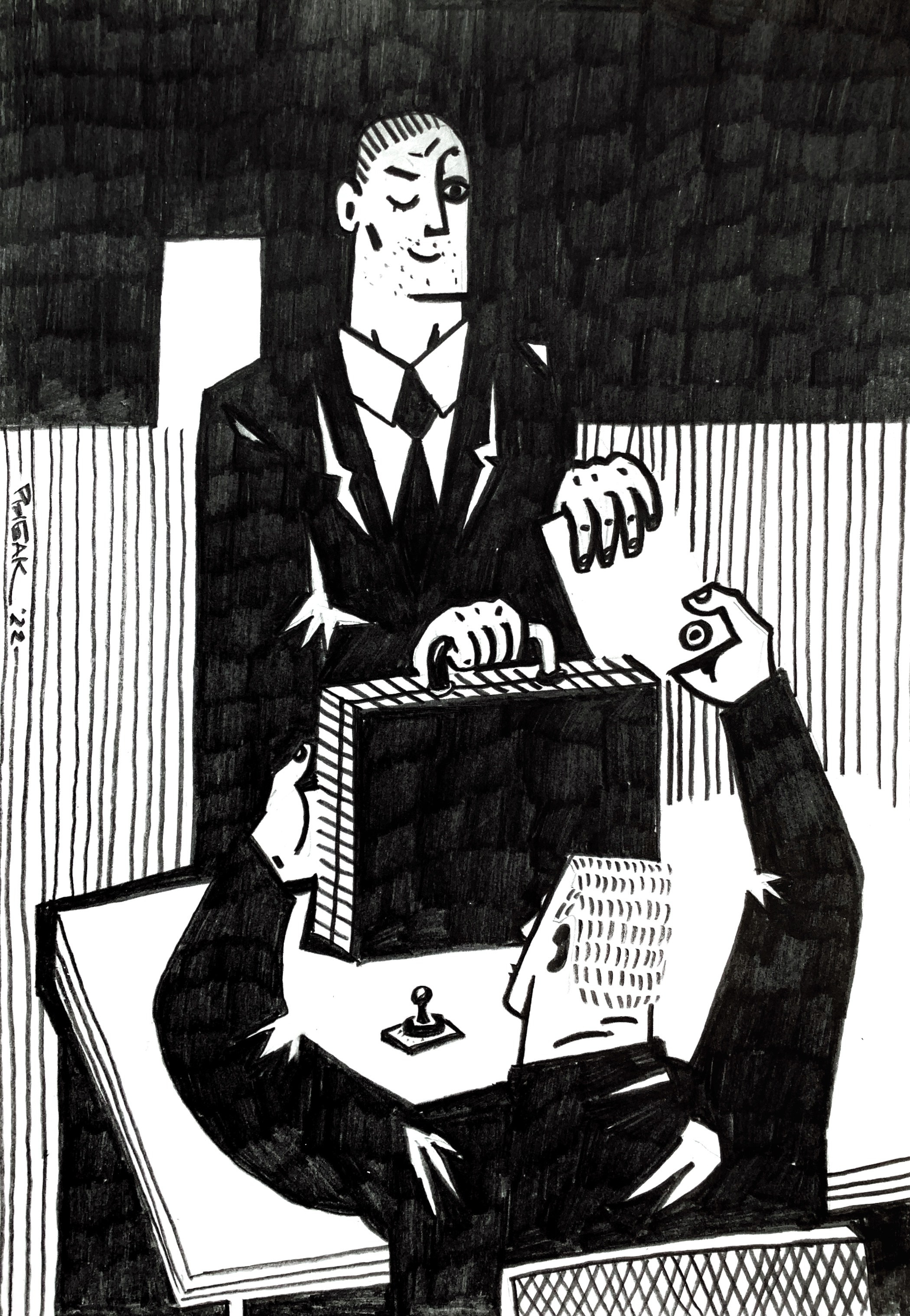 Графика 2022. Художник Рыбак Николай