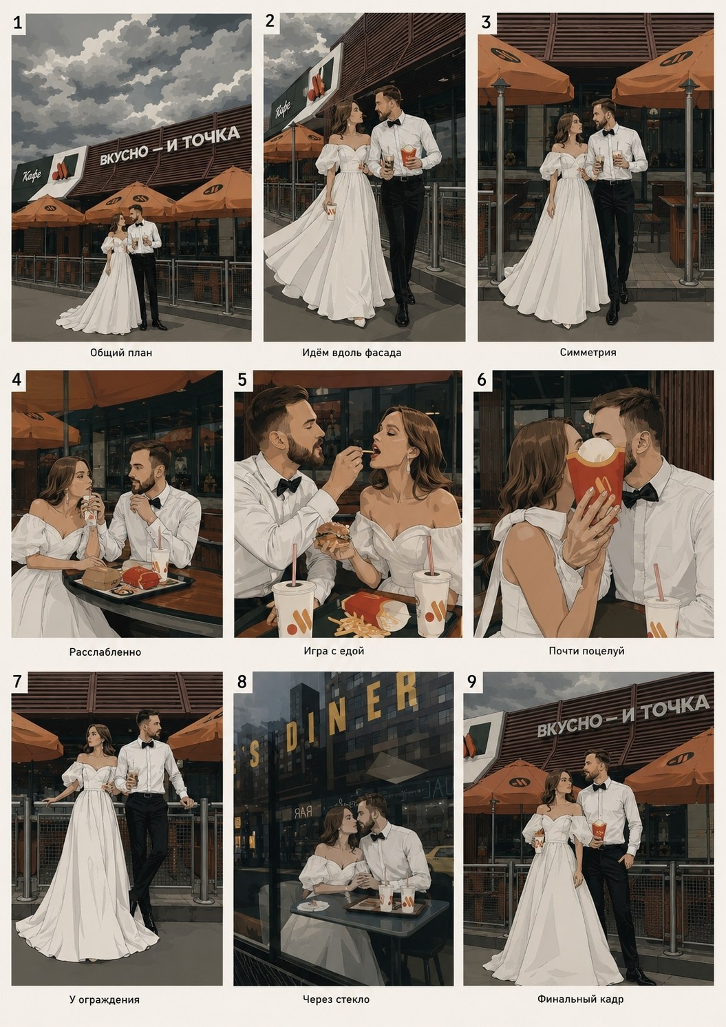 А что, если снять свадьбу в Макдональдсе?. Свадебный и семейный фотограф Рыбинск. Ярославль. Татьяна Акимова