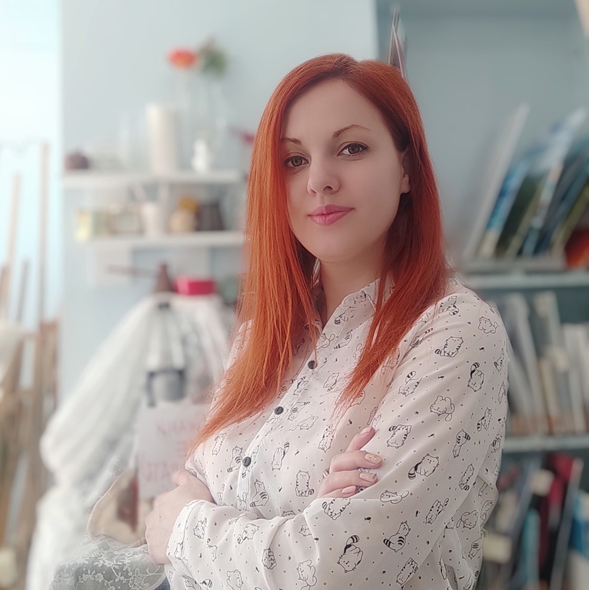 рисование с художником