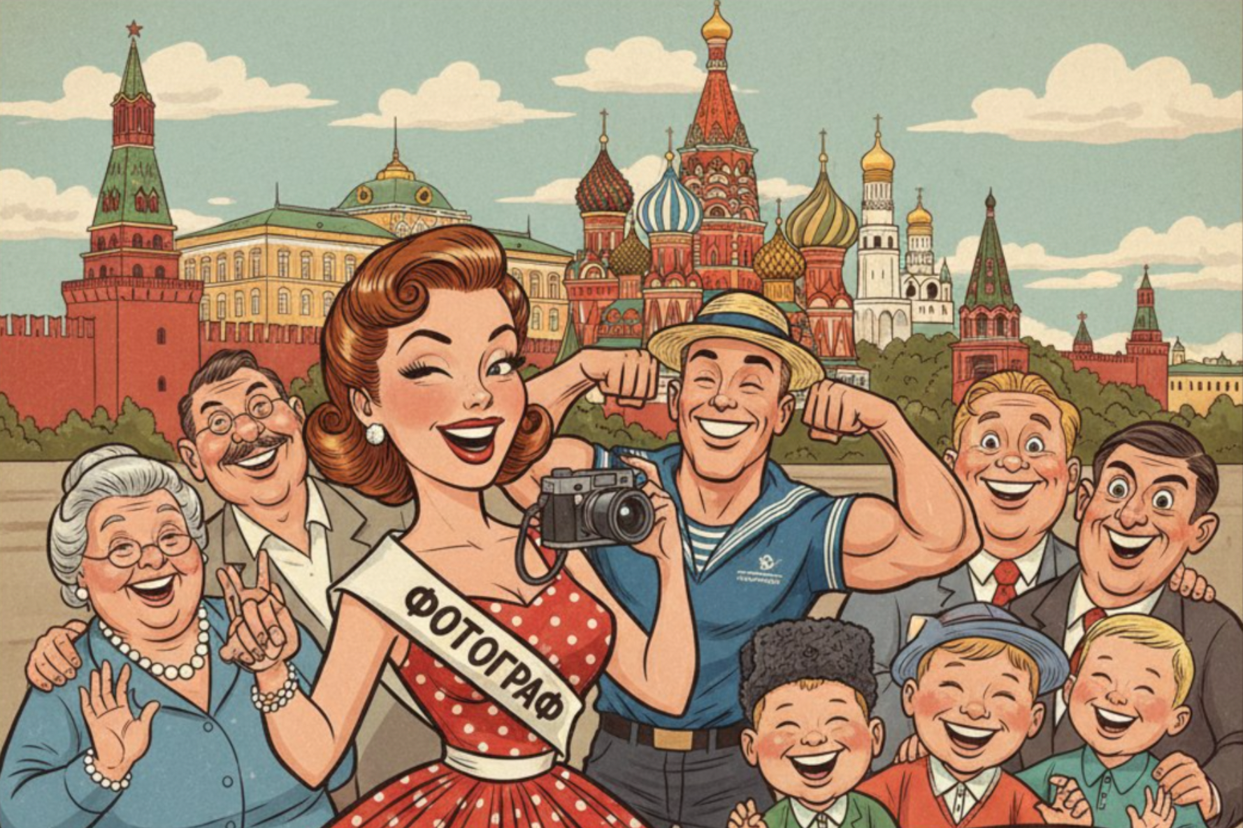 Прогулки по Москве с фотографом - подарите фотопрогулку себе с друзьями, фотограф Павел Кор