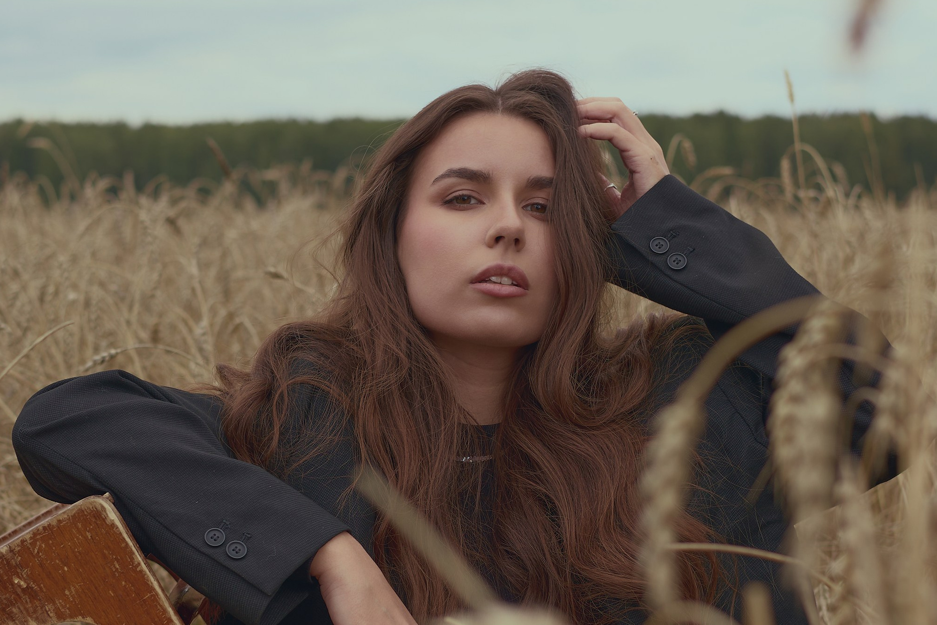 Фотосессия в поле