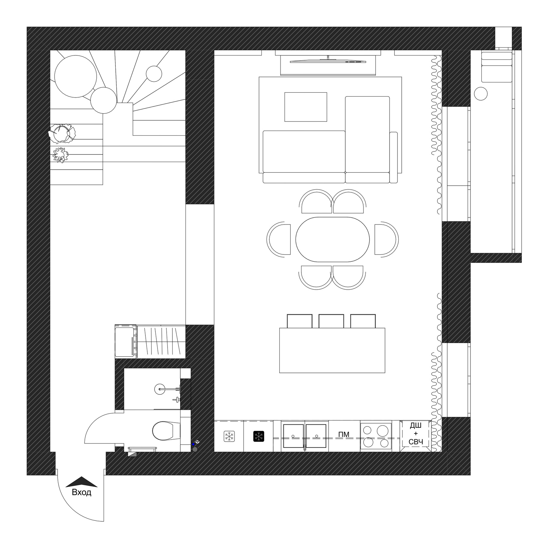 Дизайн проект TAL'170. ВНУТРИ | Дизайн Интерьера квартир и домов в Калининграде