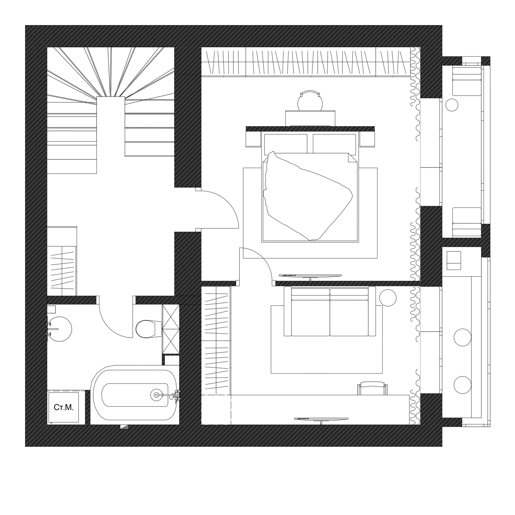 Дизайн проект TAL'170. ВНУТРИ | Дизайн Интерьера квартир и домов в Калининграде