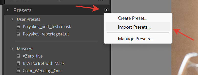 Presets