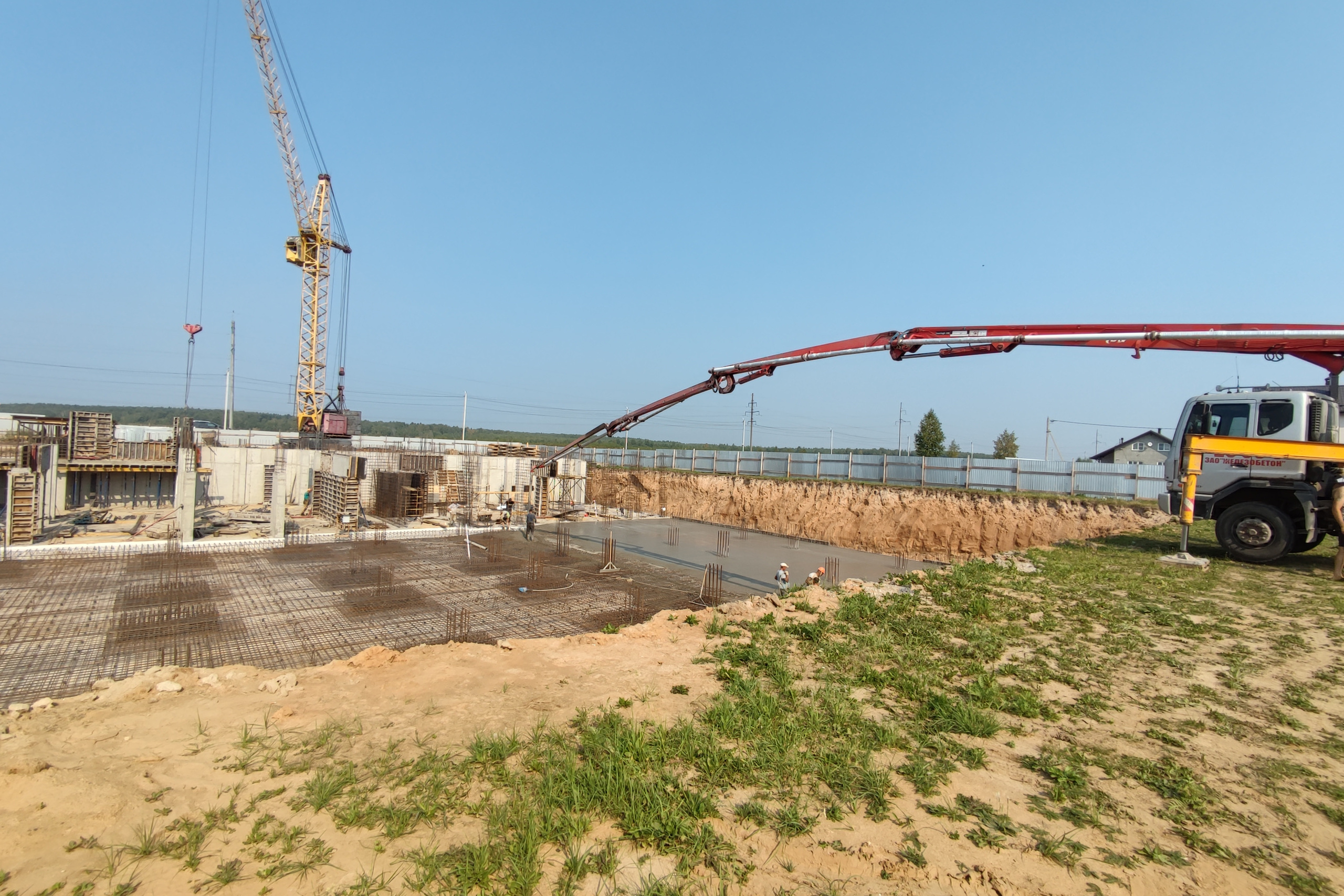 Автобетононасосы для подачи бетонной смеси. АО Железобетон — Бетон и ЖБИ в Иваново и Ивановской области