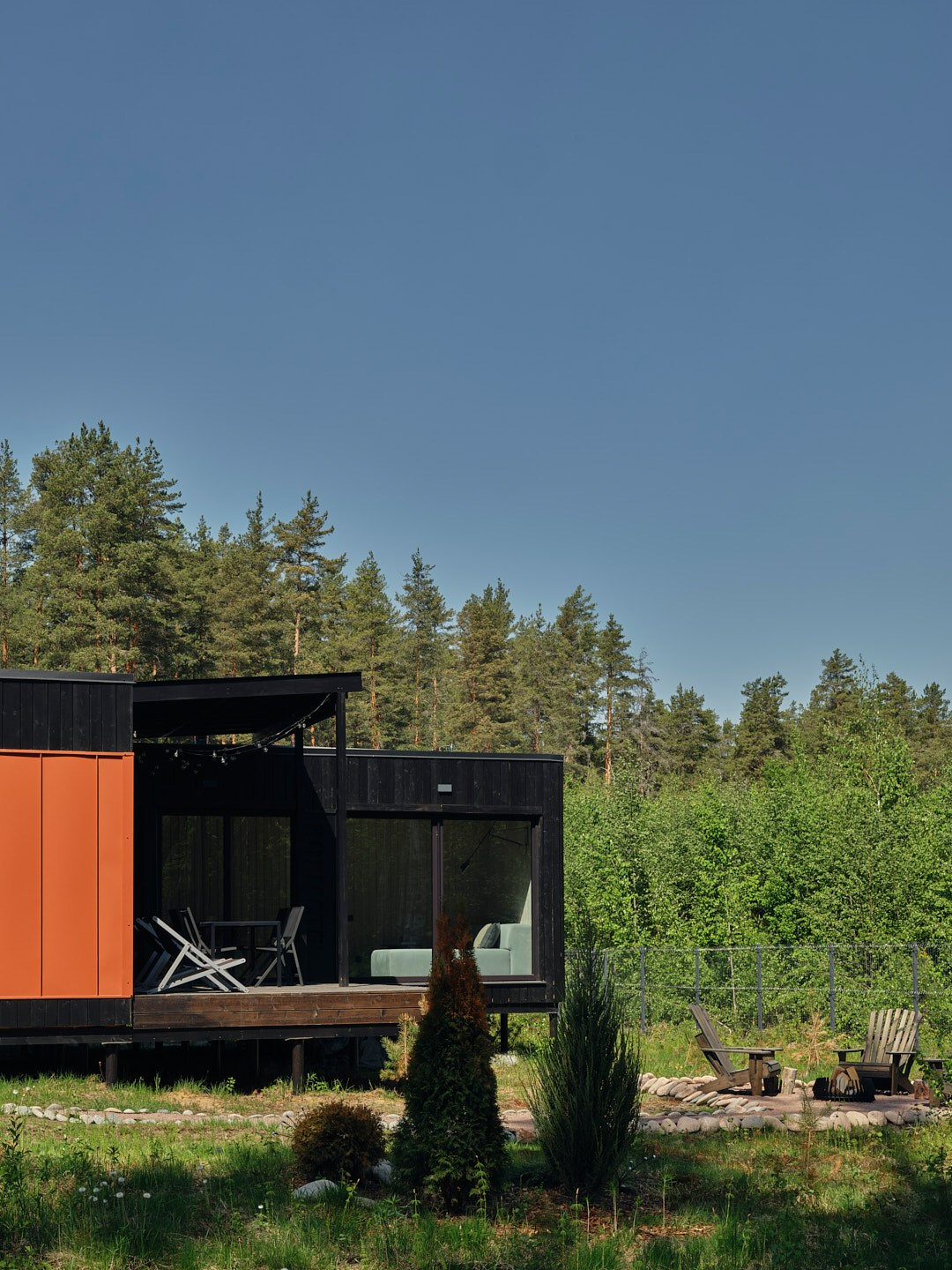 Турбаза в Карелии. Полякова Екатерина — дизайнер интерьера, архитектор