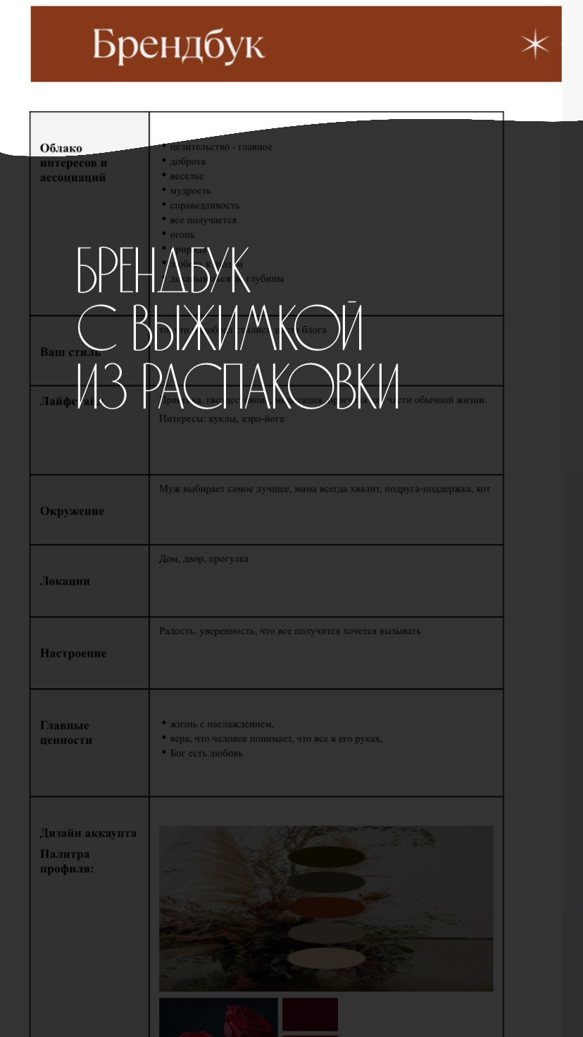 Визуальная концепция профиля. Фотограф в Санкт-Петербурге Вера Сивенкова