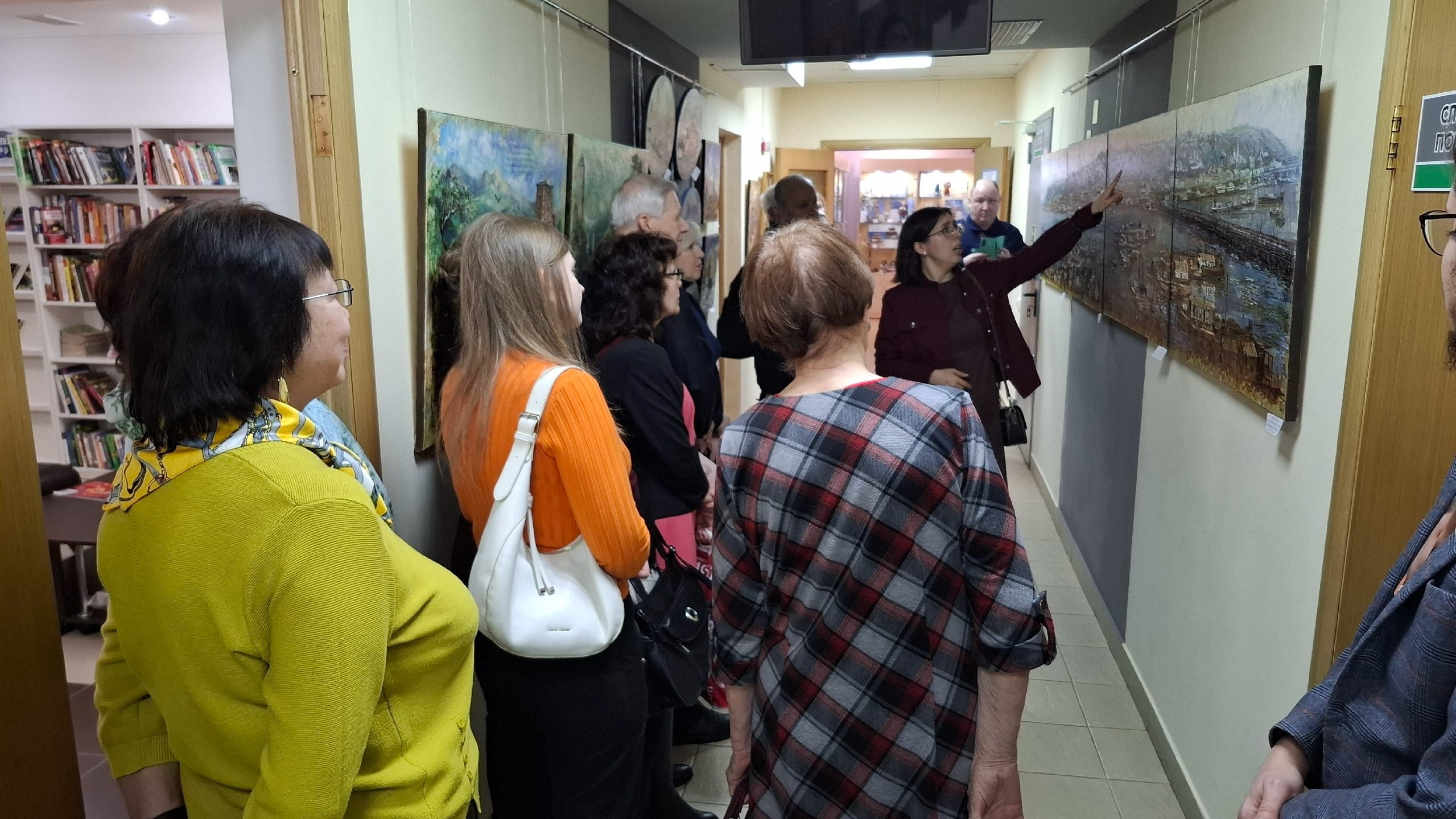 Центр семейного чтения. Художник Марина Новосельская