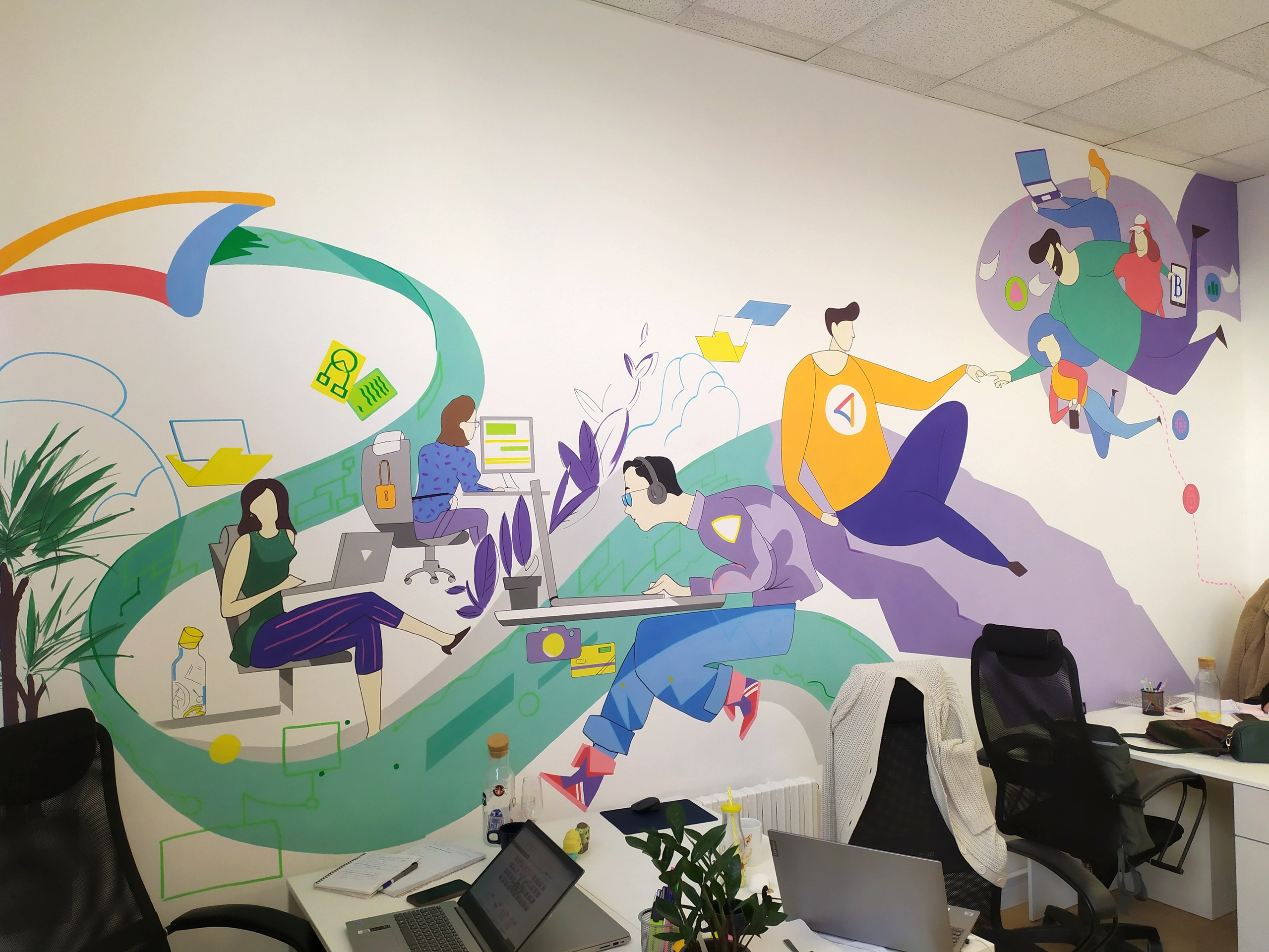 Художественная роспись стен и фасадов в Минске и Беларуси