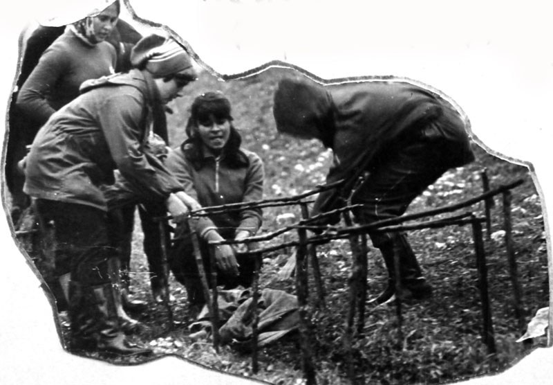 Турслет. Километры здоровья и радости (1983). Фотограф Эдуард Алмадаков