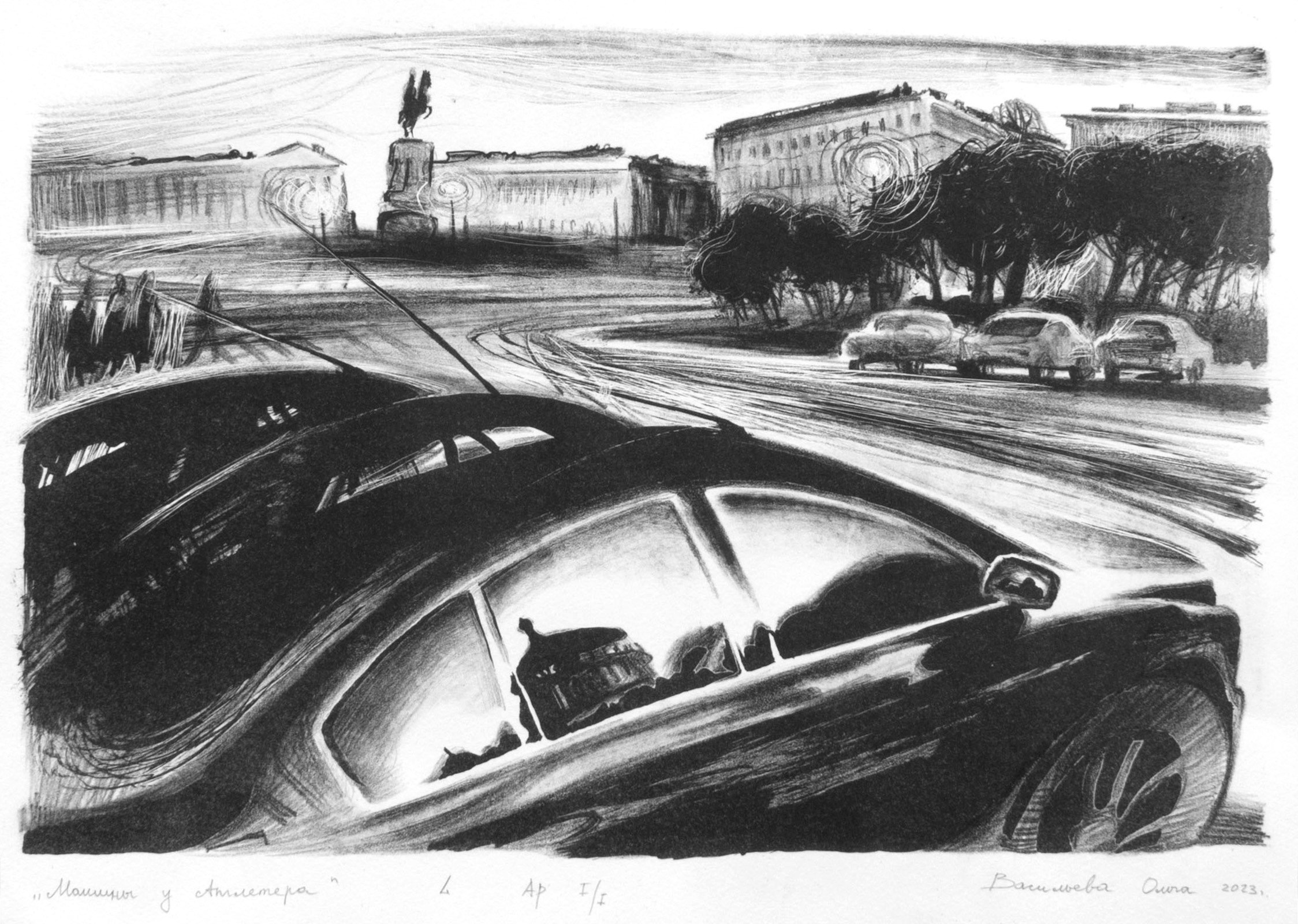 Проект ПСИХОГЕОГРАФИЯ ПЕТЕРБУРГА. Ольга Васильева художник в Санкт-Петербурге