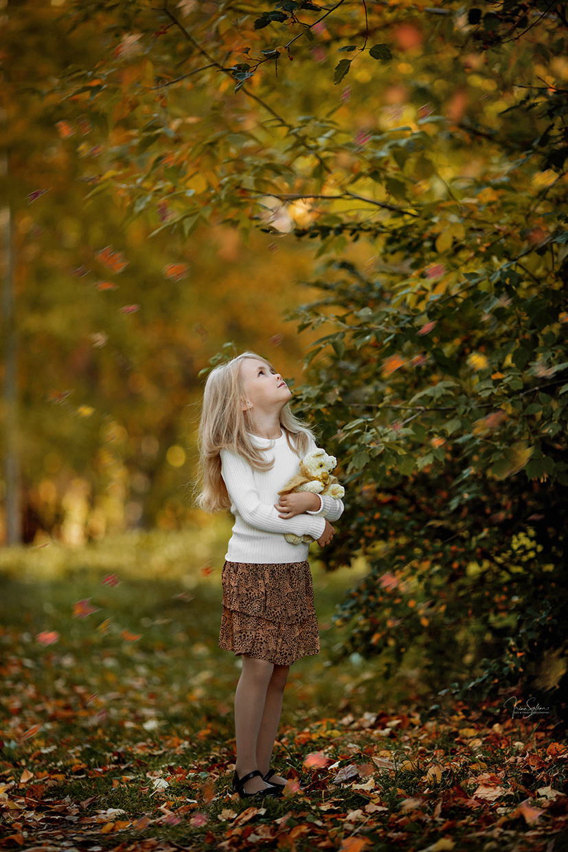 Детская осенняя фотосессия. Детский и семейный фотограф в Екатеринбурге