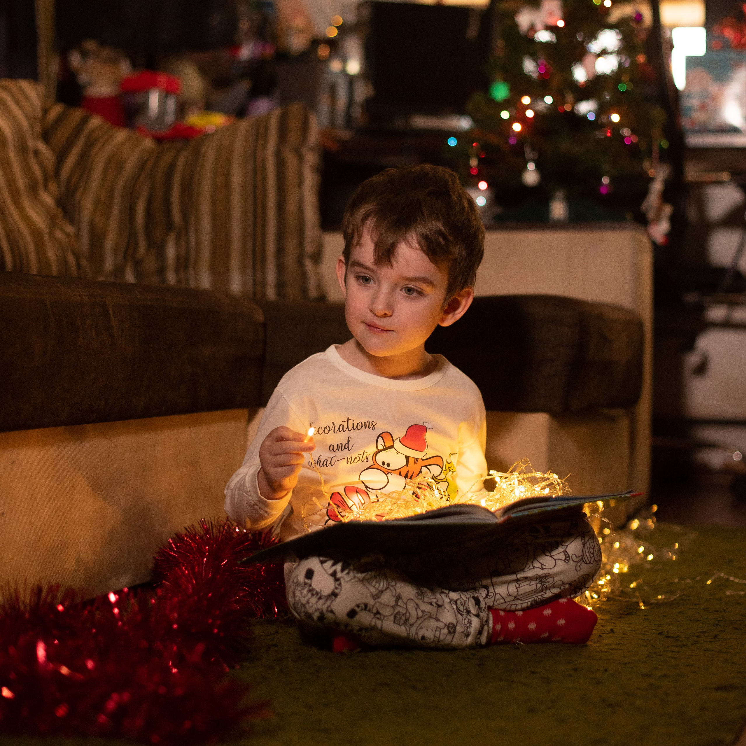 Новогодняя фотосессия у Вас дома. Свадебный и семейный фотограф Ольга Астрейко