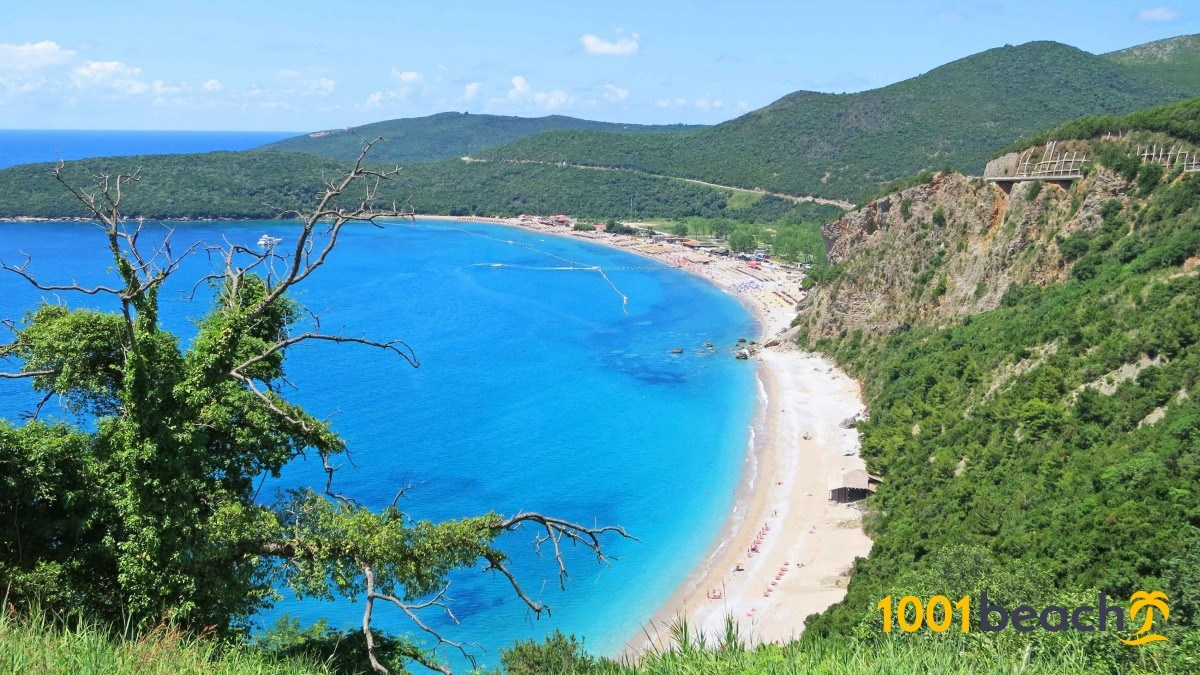 Photo shoot in the Jaz Beach in Montenegro