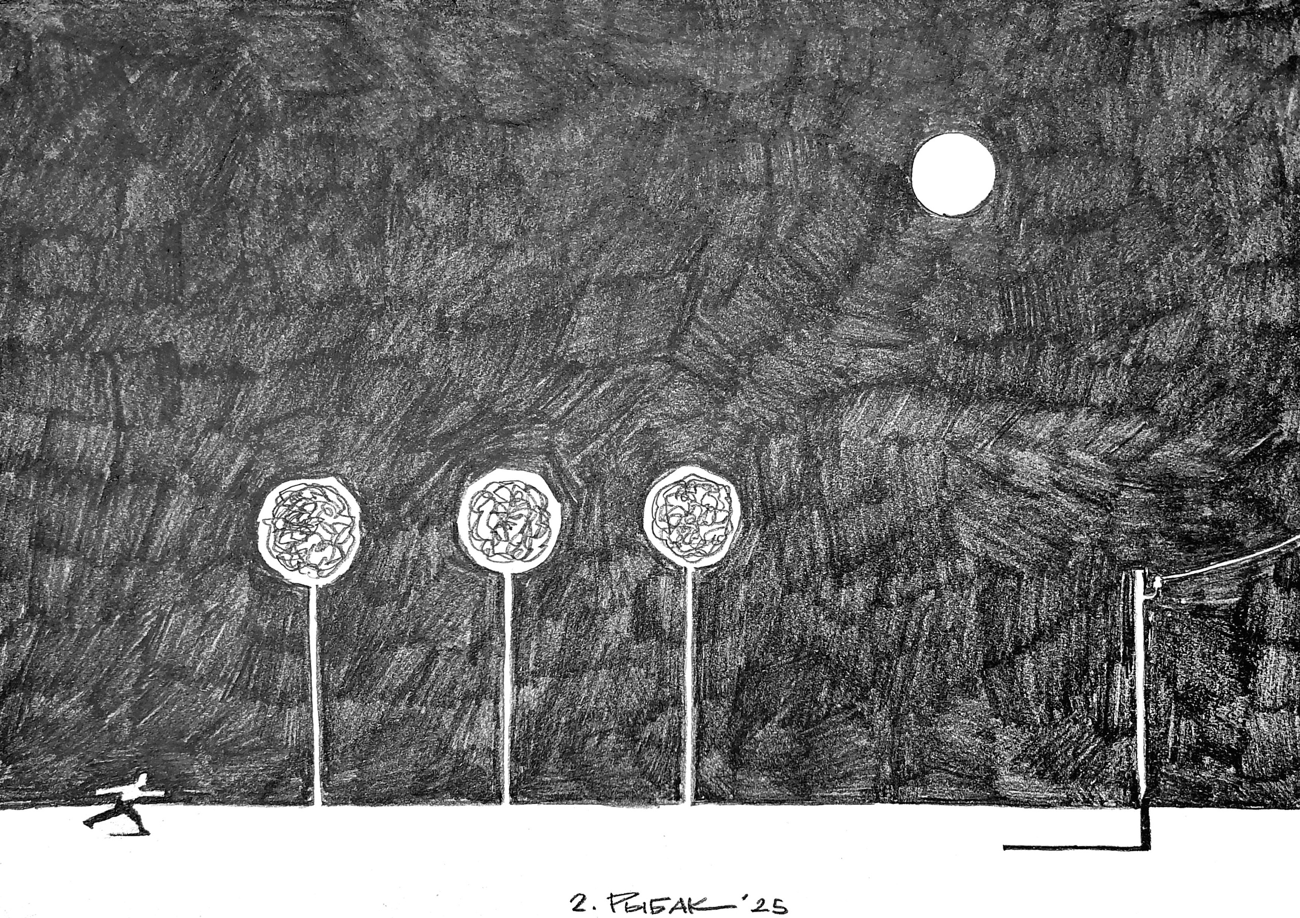 Графика 2025. Художник Рыбак Николай