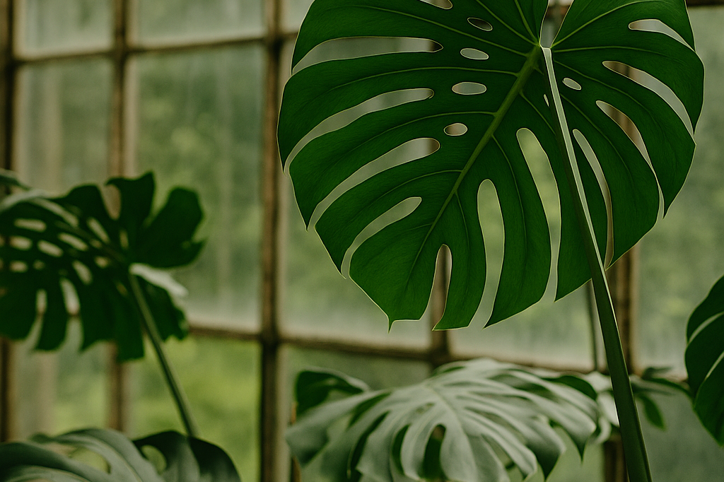 Фото в оранжерее 