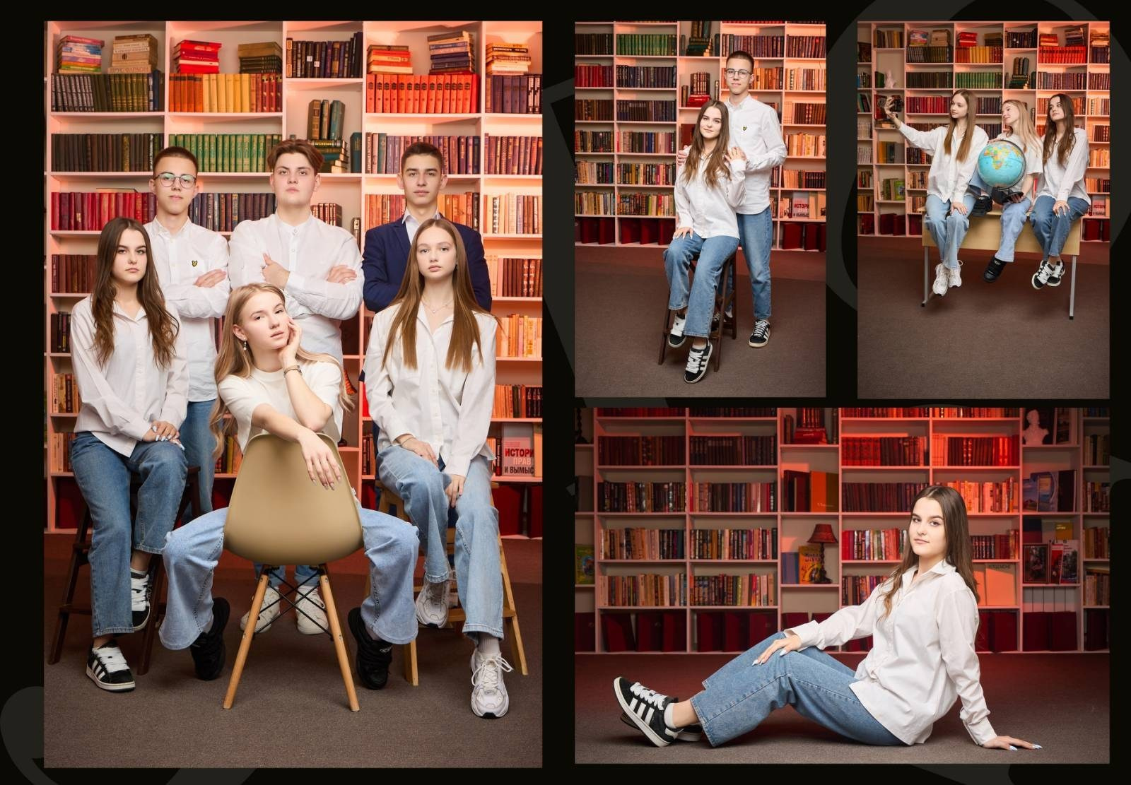 Школьный фотограф, выпускные альбомы