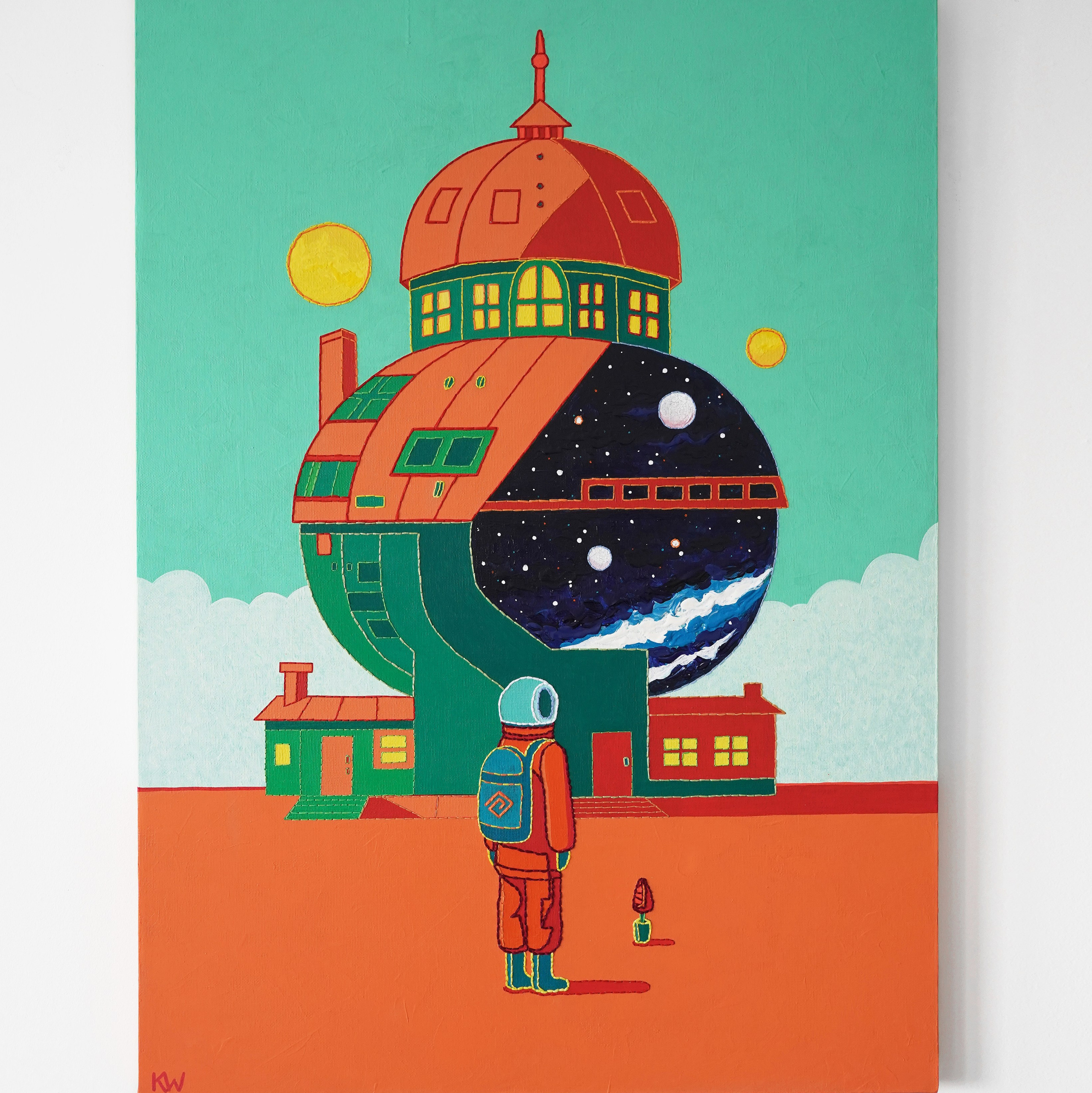 Магазин. Художник Katya Warped г. Чебоксары