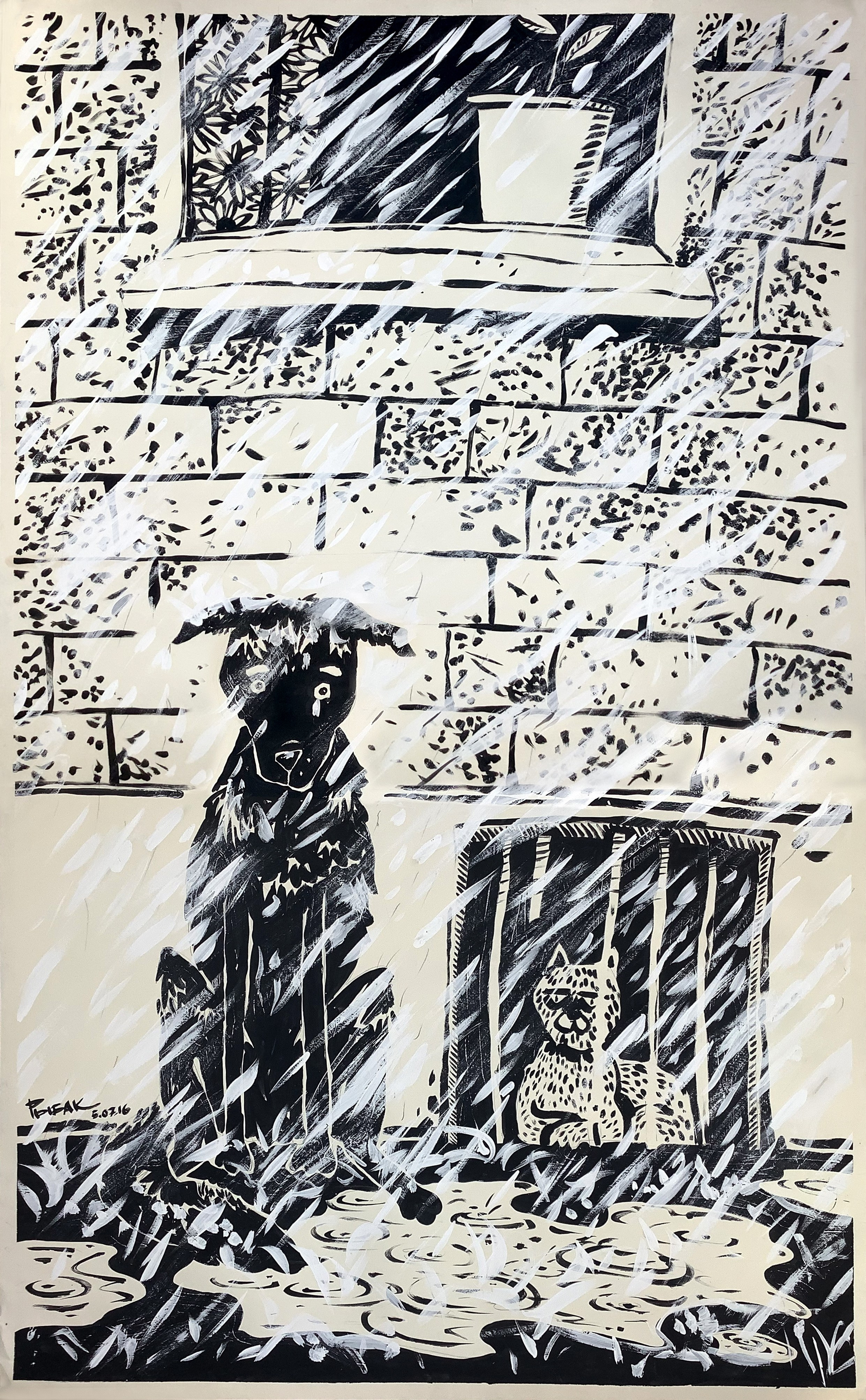 Серия Ох, эта жизнь собачья. Художник Рыбак Николай