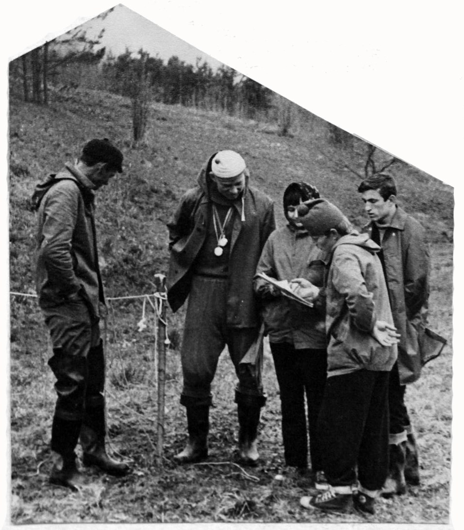 10-й традиционный слёт туристов (1976). Фотограф Эдуард Алмадаков