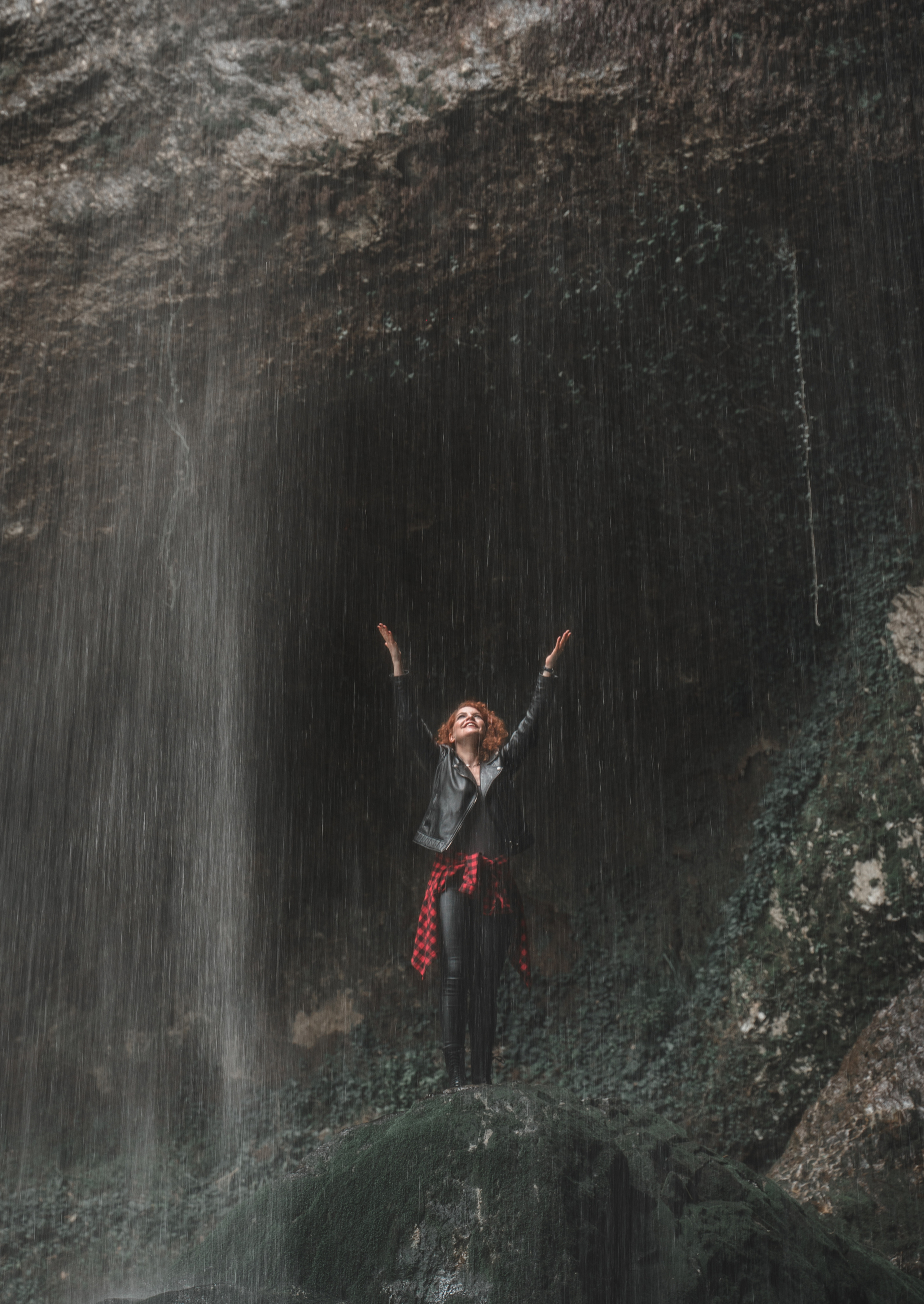 Waterfall keeper. Photographer Phuket