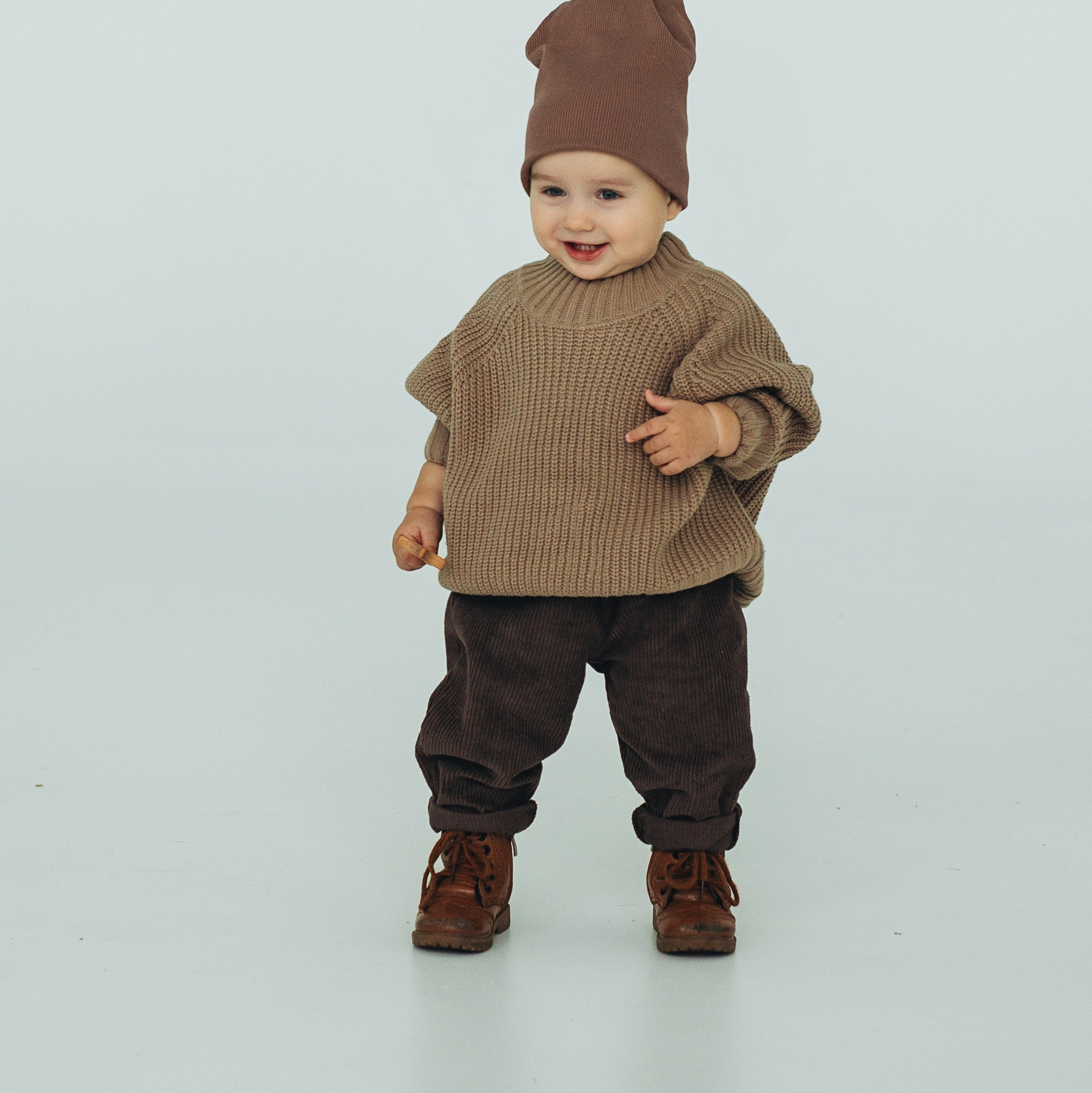 032 Штаны на резинке. Эко-одежда для детей