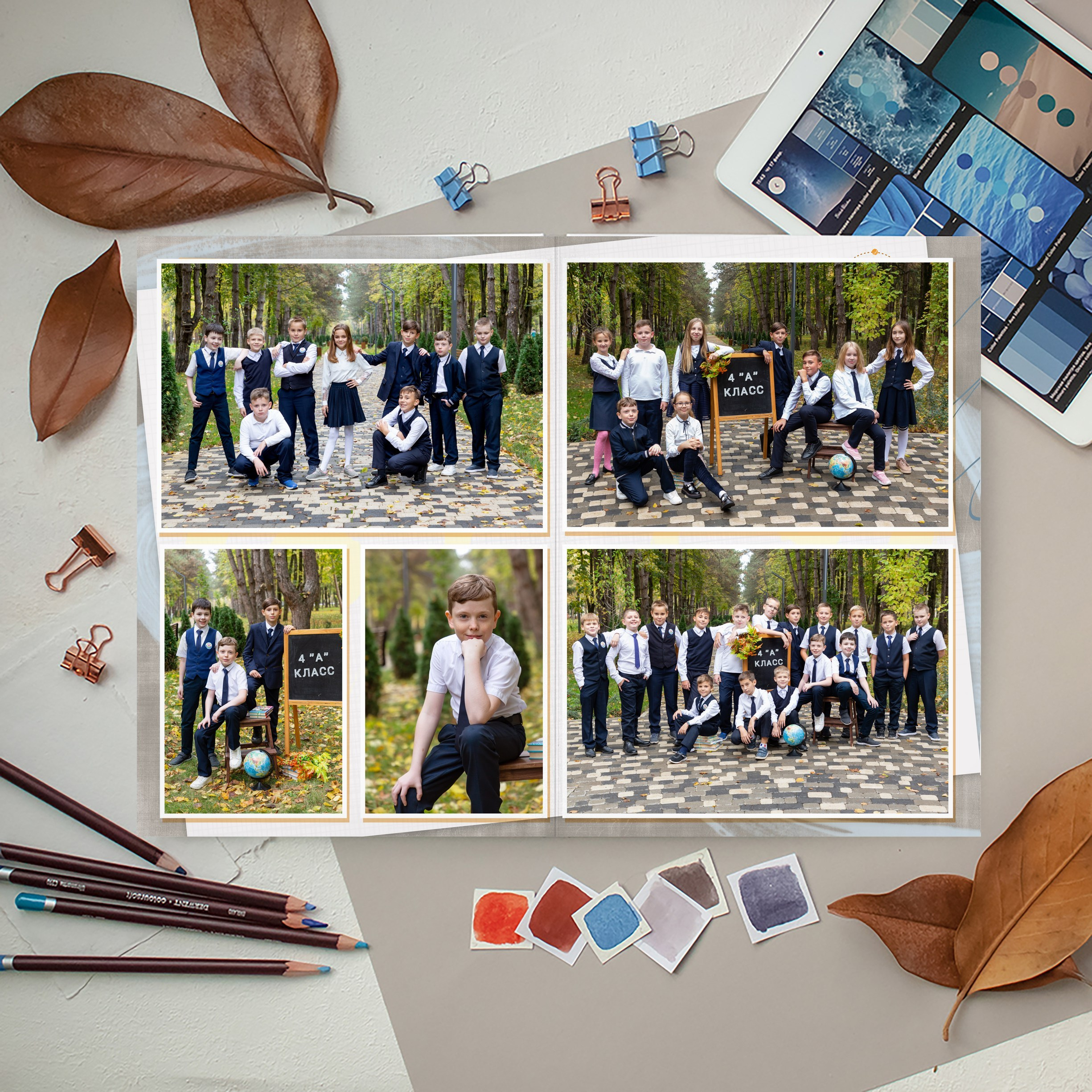 Альбомы для 4 класса. Детский школьный и семейный фотограф в Краснодаре